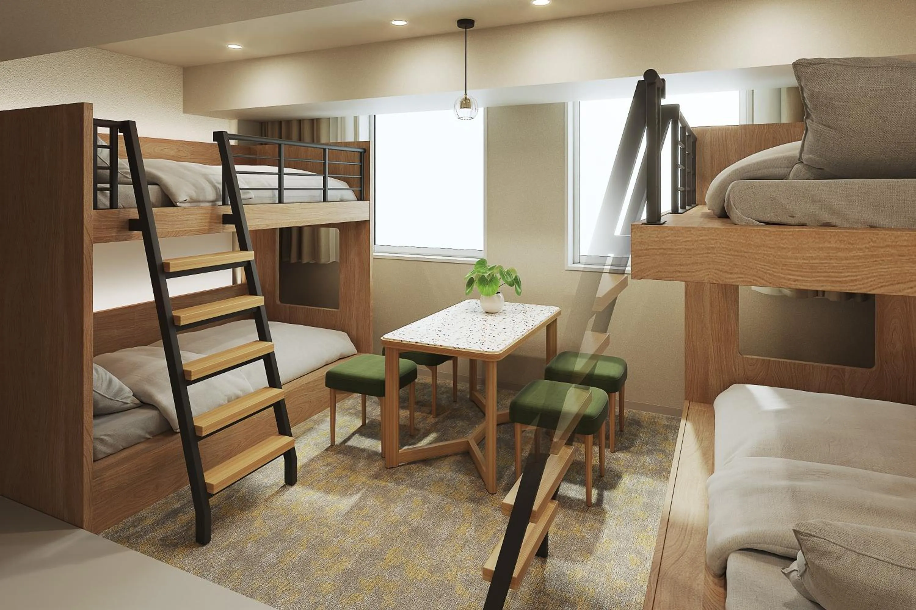 Bed in WAYPOINT TSUKIJI Tokyo