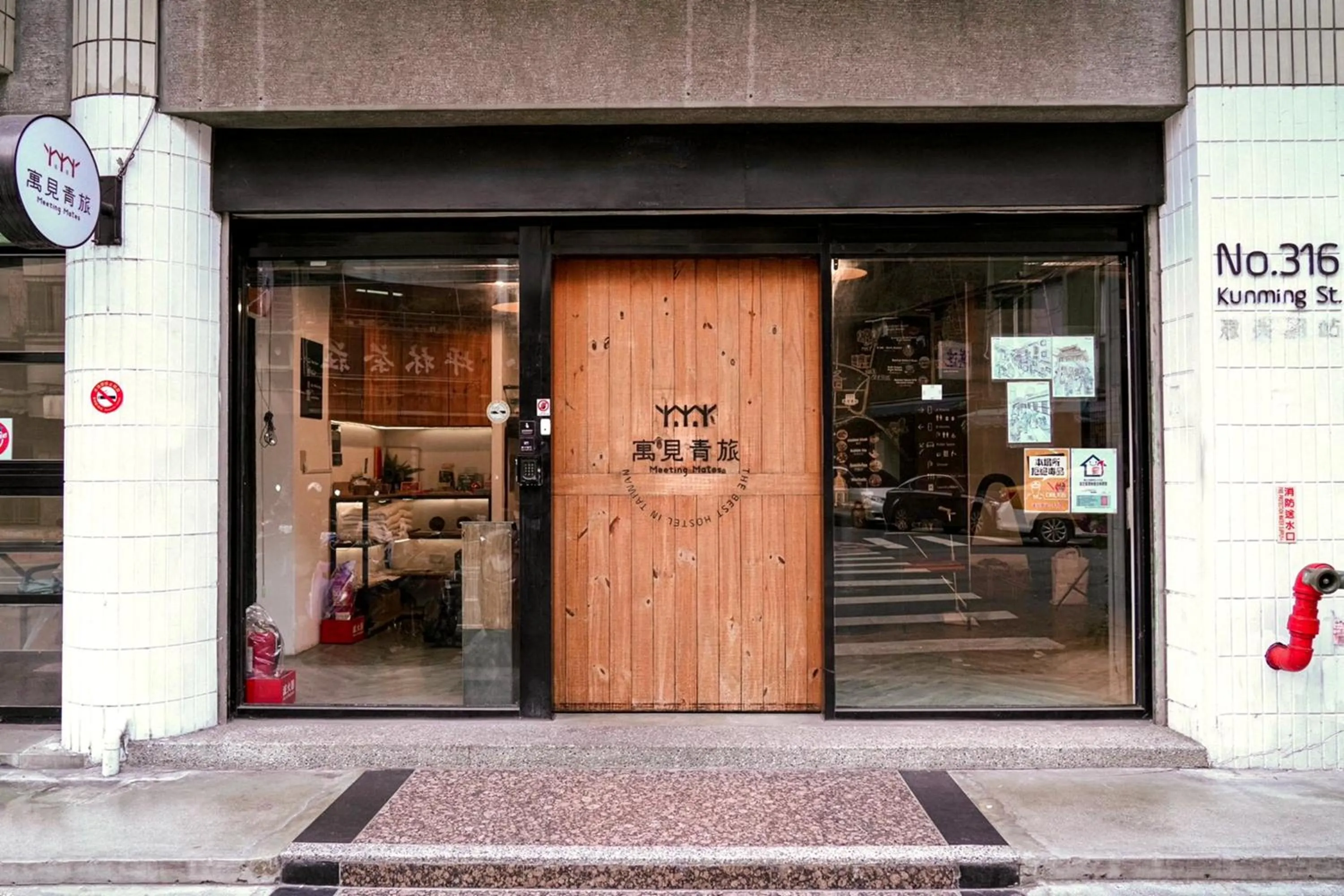 Property building in Meeting Mates Hostel