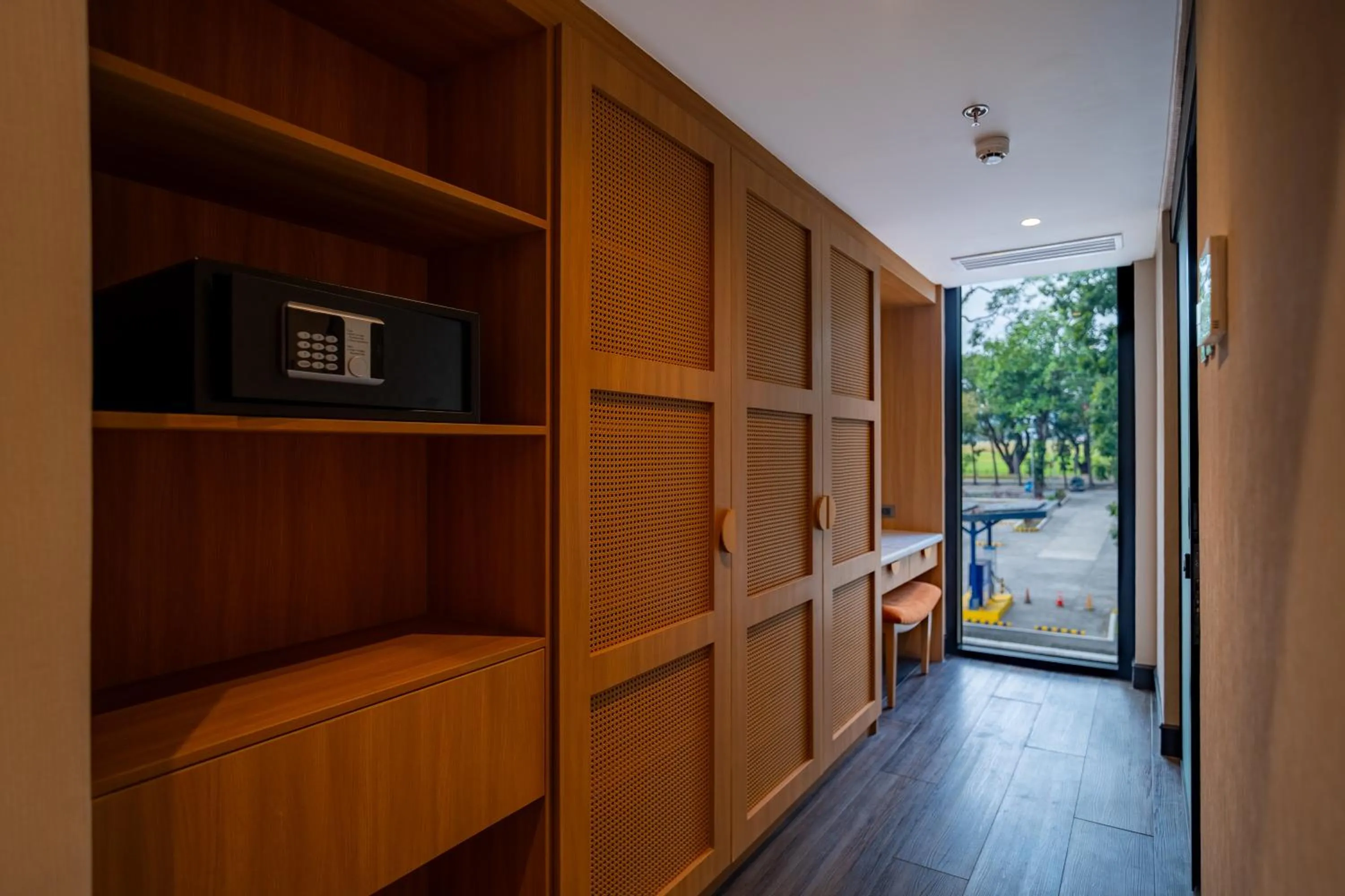 wardrobe in The Henry Glass House Clark