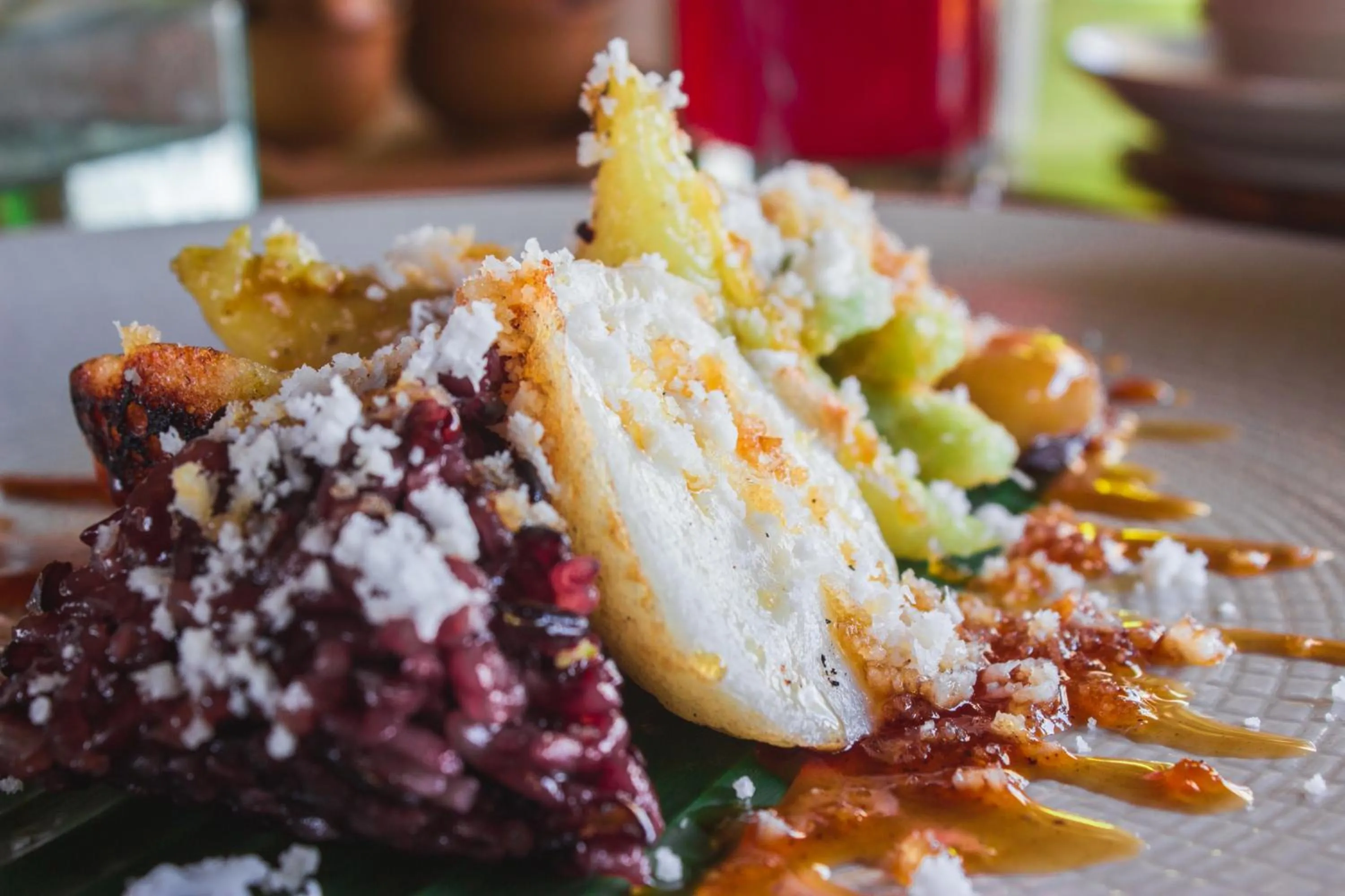 Breakfast in De Umah Bali Eco Tradi Home