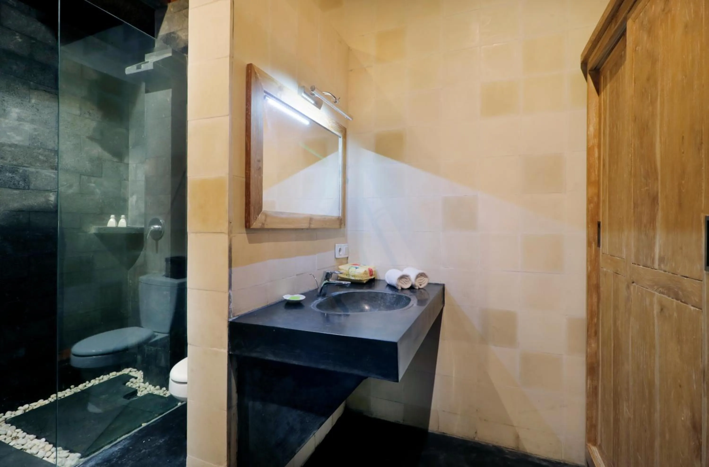 Bathroom in De Umah Bali Eco Tradi Home