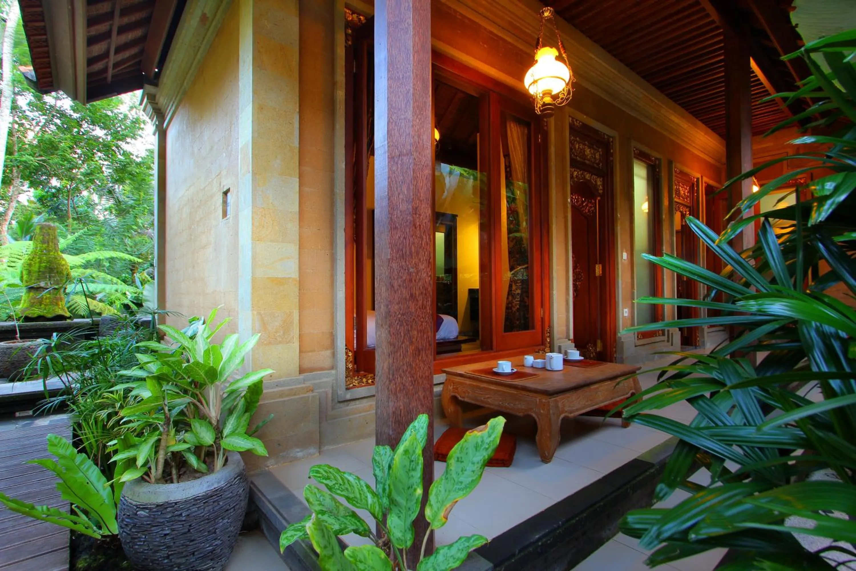 Garden in De Umah Bali Eco Tradi Home