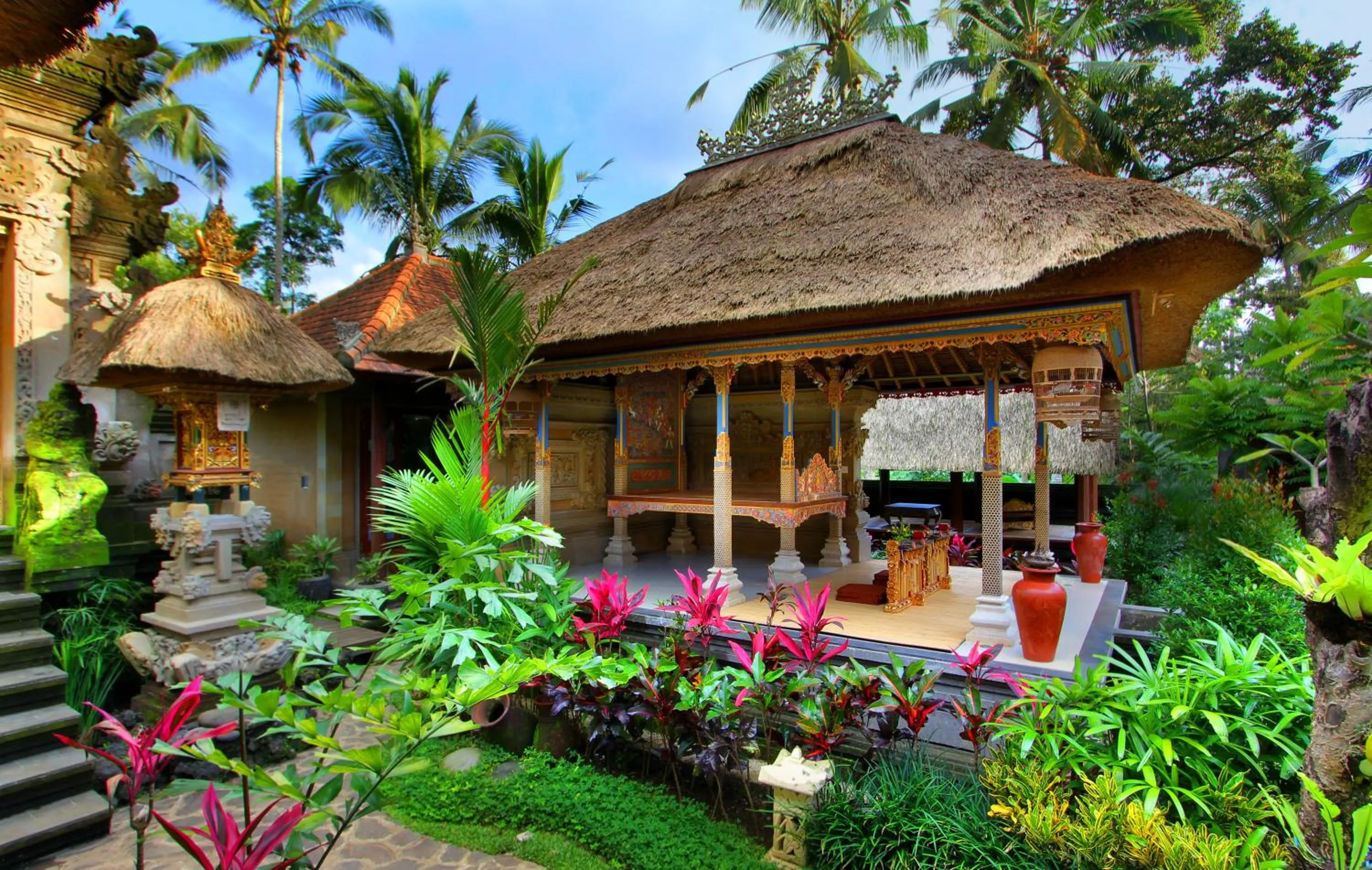 Natural landscape in De Umah Bali Eco Tradi Home