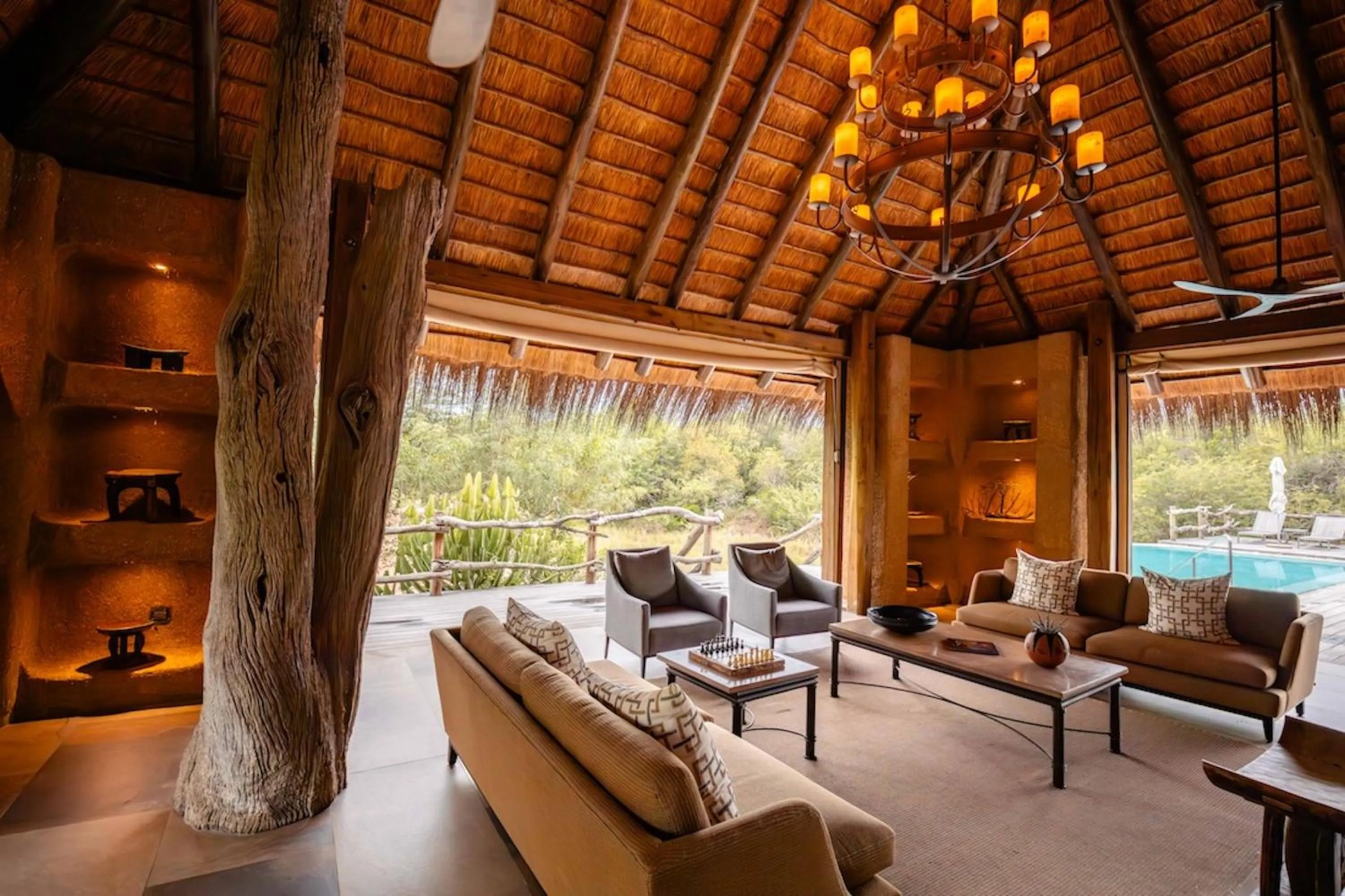 Lounge or bar in Kapama River Lodge