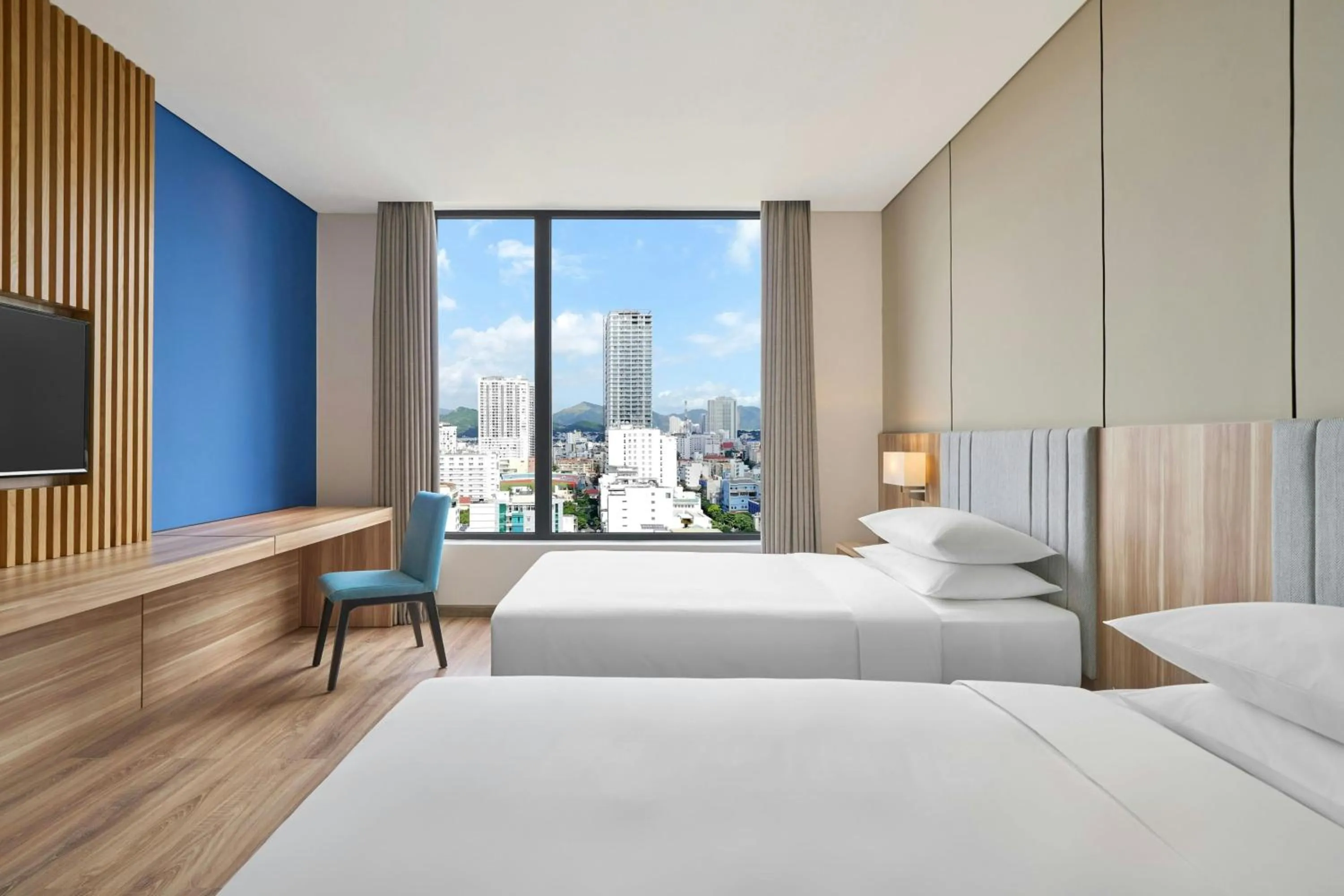 Superior Twin Room with City View in Four Points by Sheraton Nha Trang