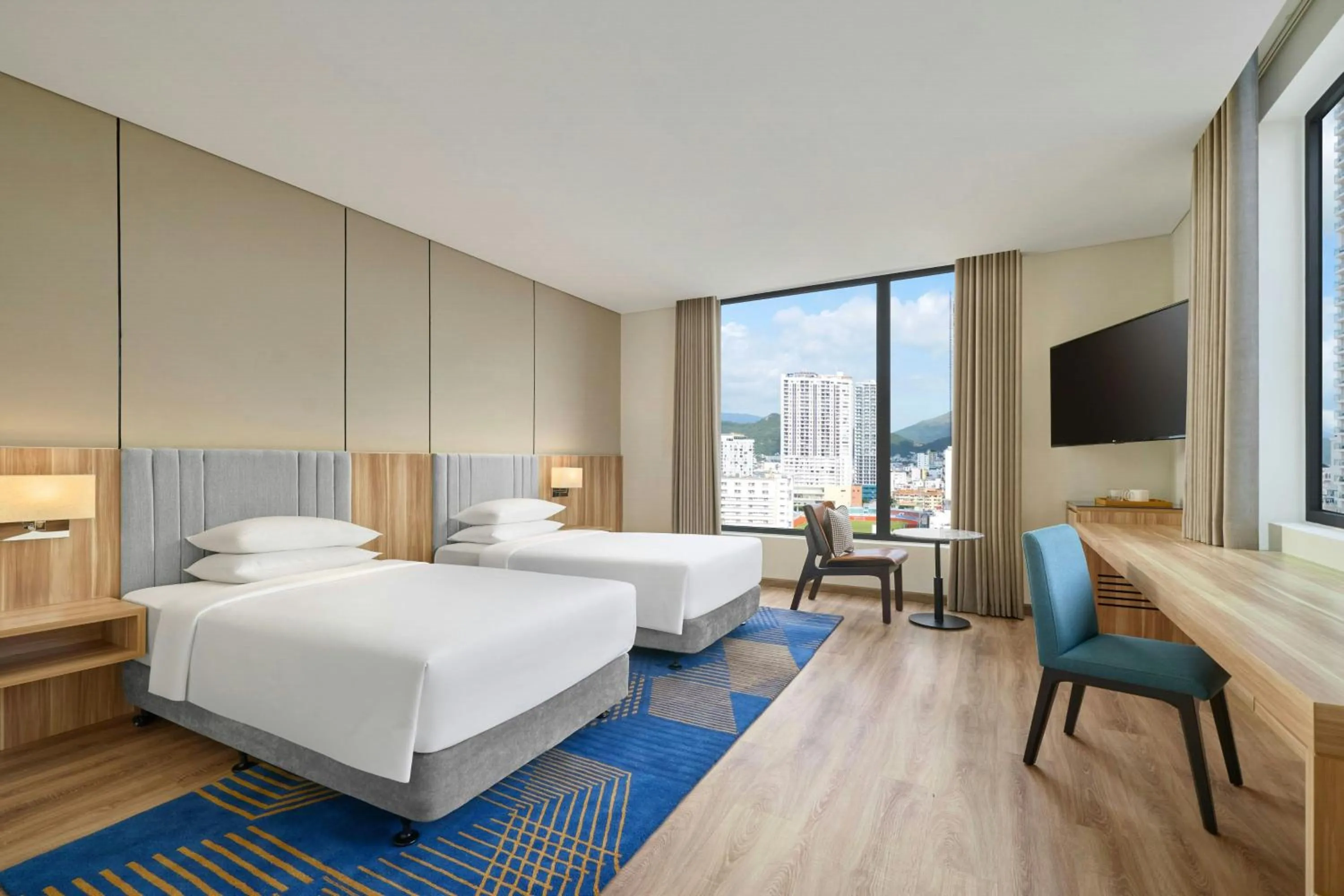 Premium Twin Room with Ocean View in Four Points by Sheraton Nha Trang