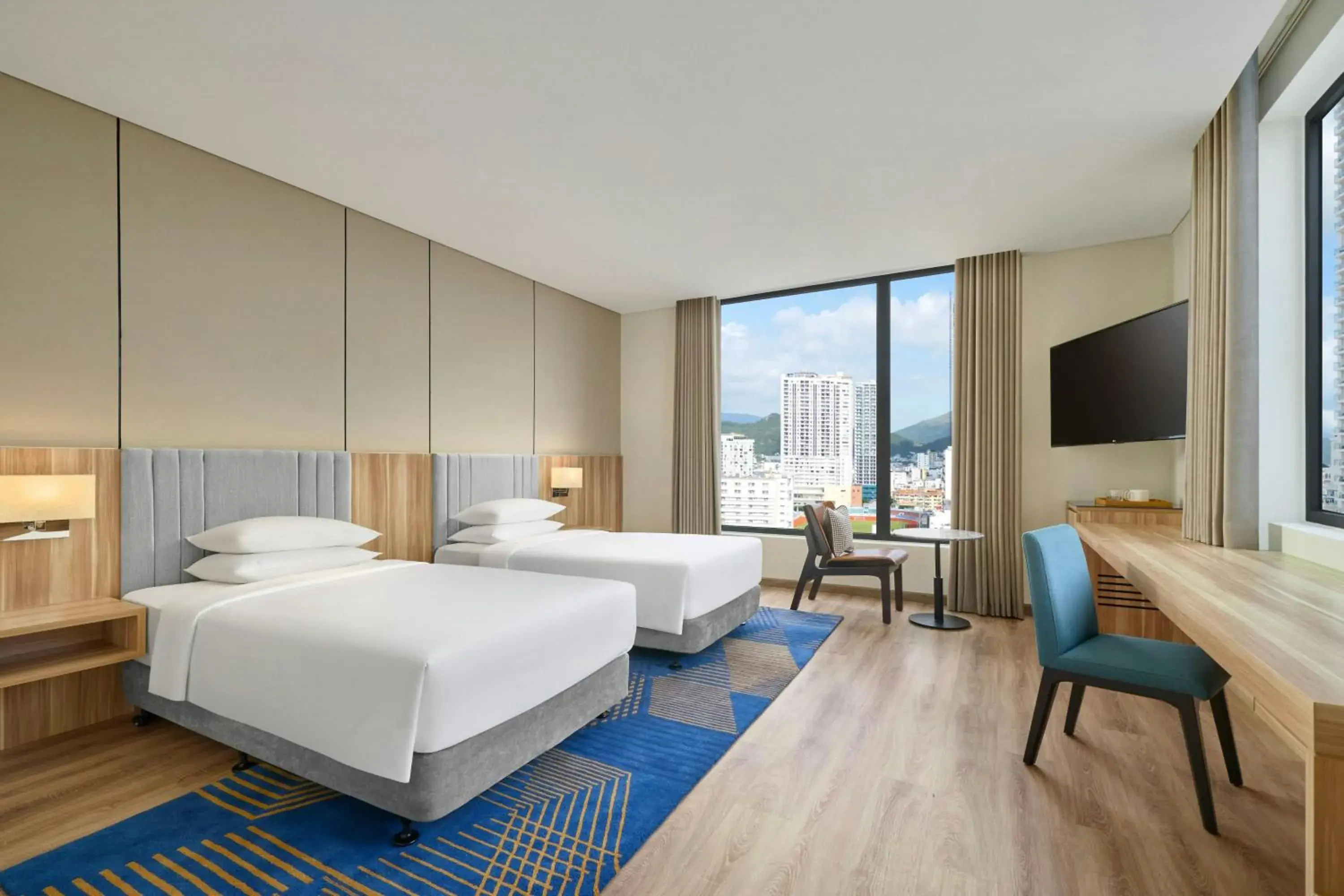 Premium Twin Room with Ocean View in Four Points by Sheraton Nha Trang Premium Twin Room with Ocean View in Four Points by Sheraton Nha Trang