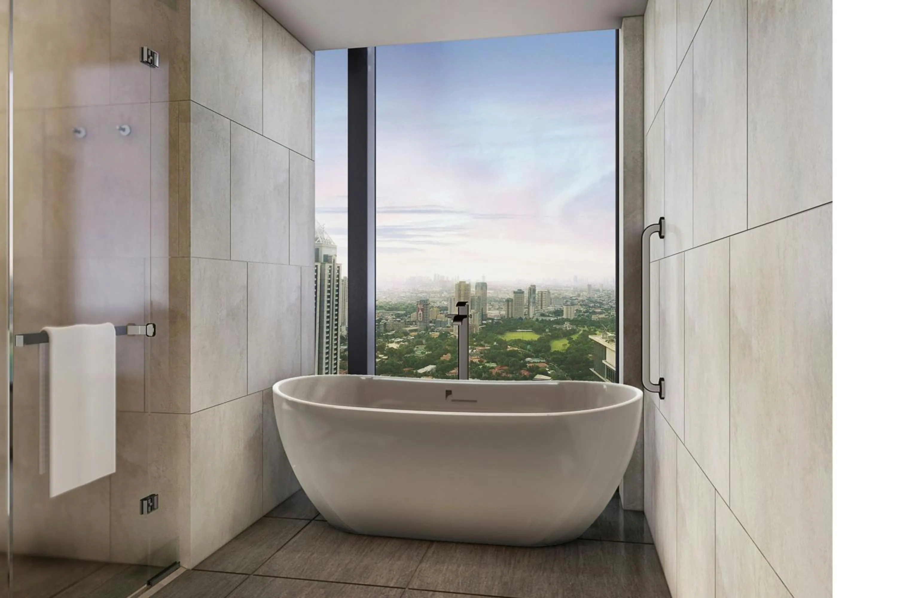 Bathroom in AC Hotel by Marriott Manila
