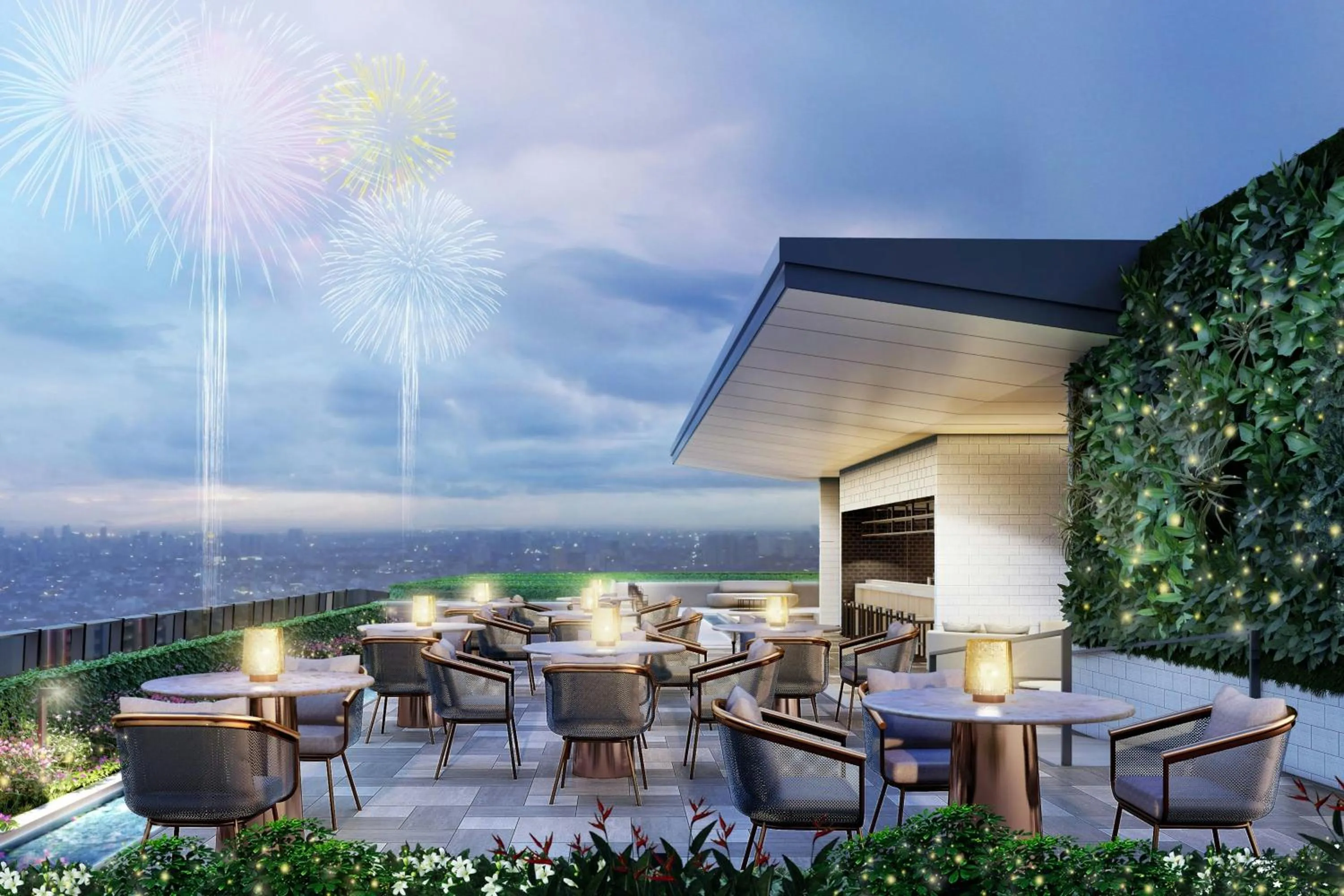 Lounge or bar in AC Hotel by Marriott Manila