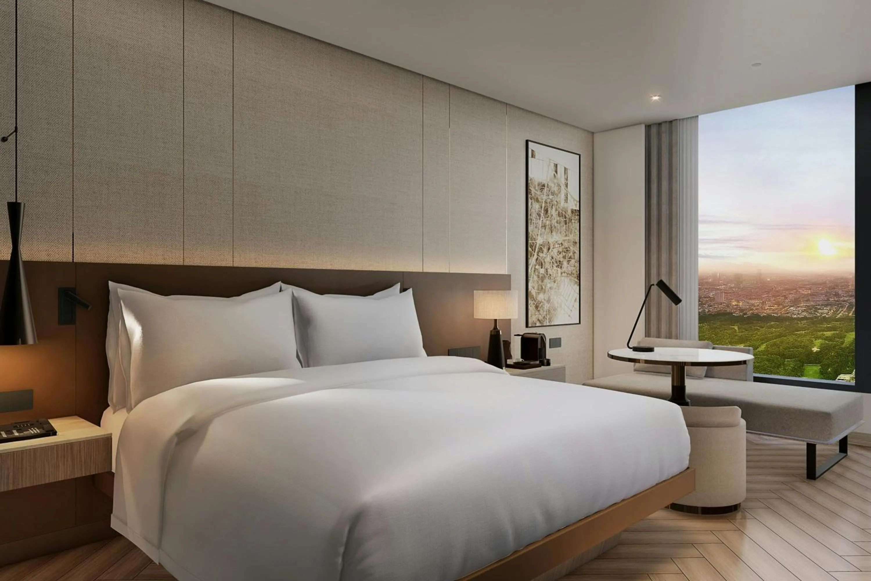 Photo of the whole room, Bed in AC Hotel by Marriott Manila