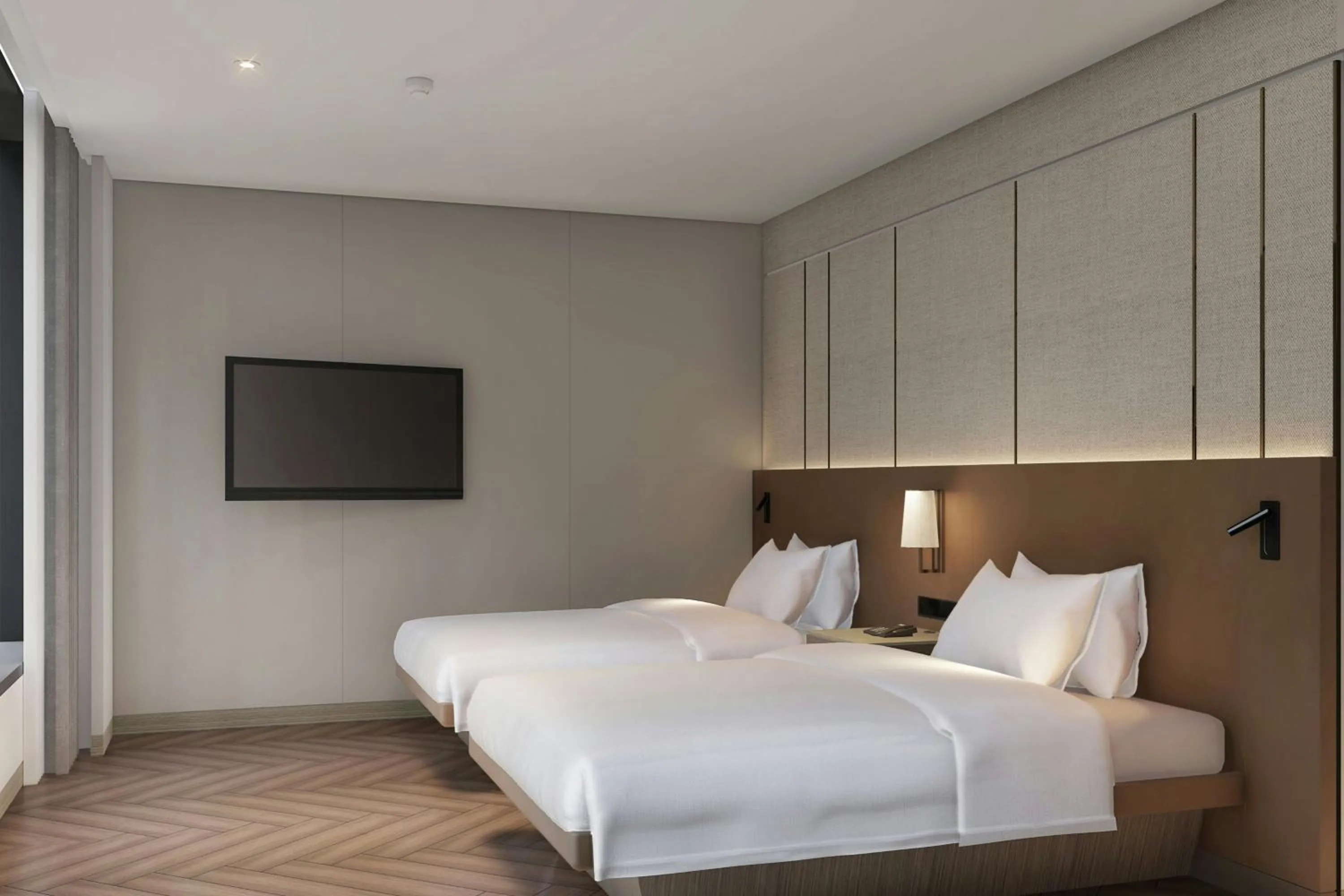 Bedroom, Bed in AC Hotel by Marriott Manila