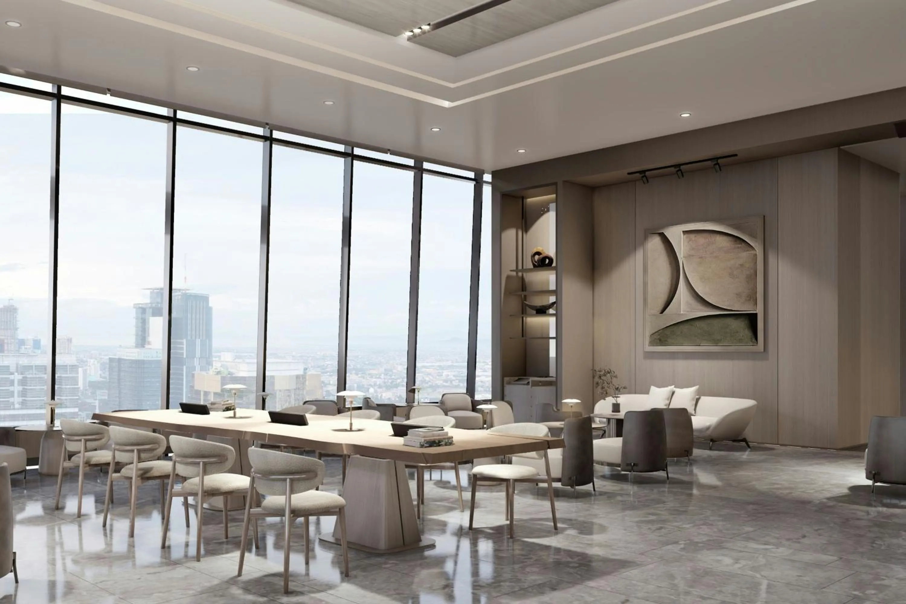 Lounge or bar in AC Hotel by Marriott Manila