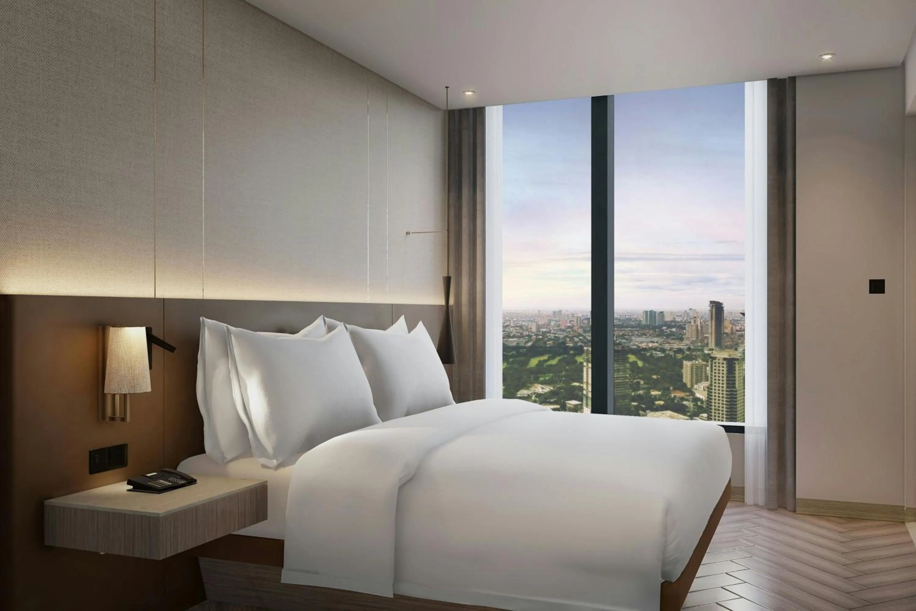 Photo of the whole room, Bed in AC Hotel by Marriott Manila