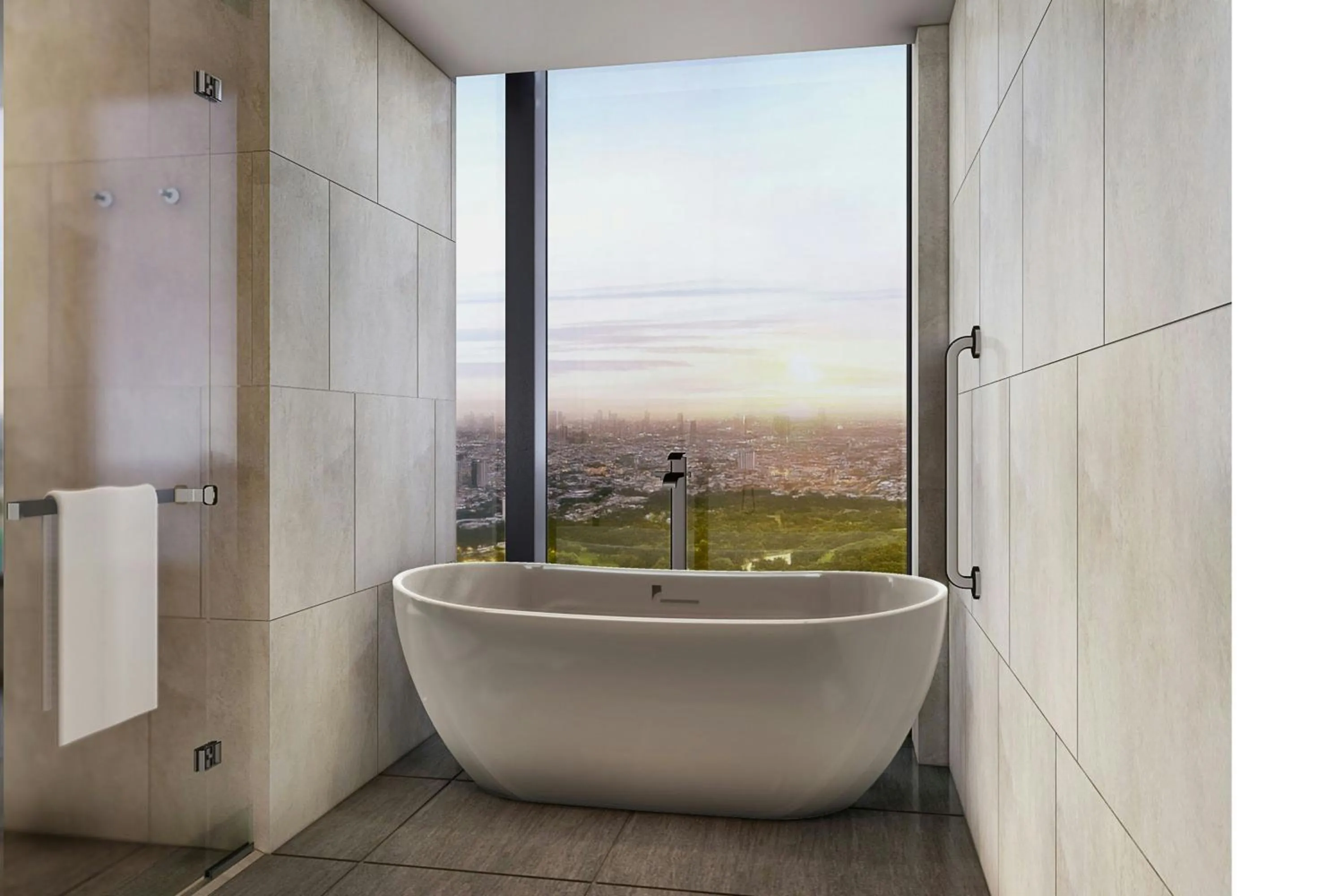 Bathroom in AC Hotel by Marriott Manila