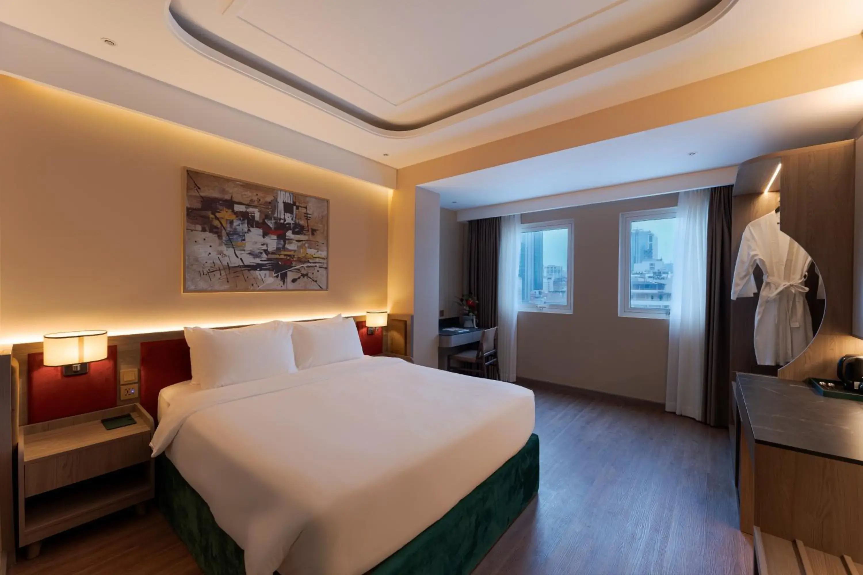Deluxe Double City View, Free Afternoon Tea in NiK Hotel Thi Sach Deluxe Double City View, Free Afternoon Tea in NiK Hotel Thi Sach