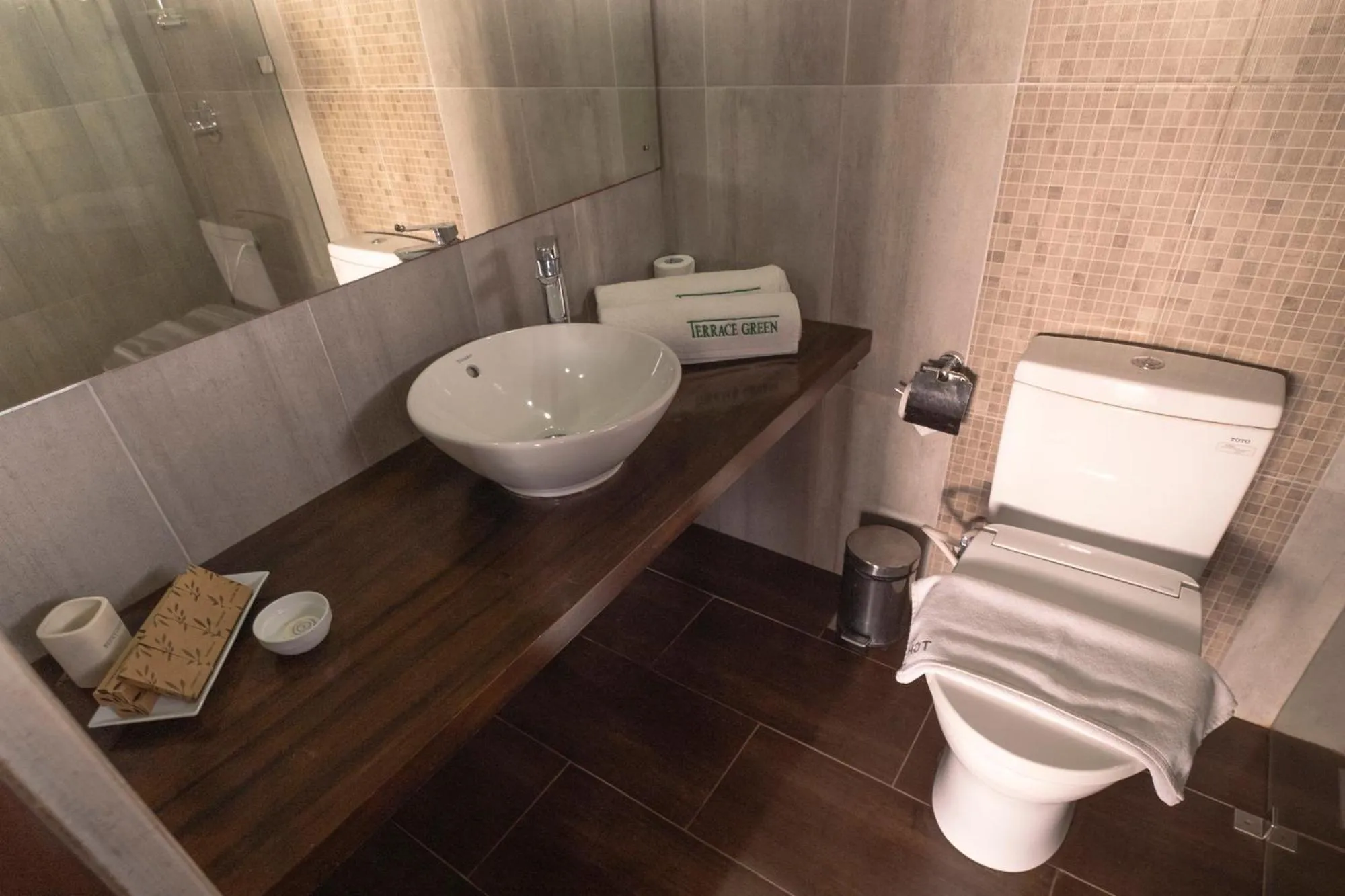 Bathroom in Terrace Green Hotel and Spa - Free Airport Shuttle Service