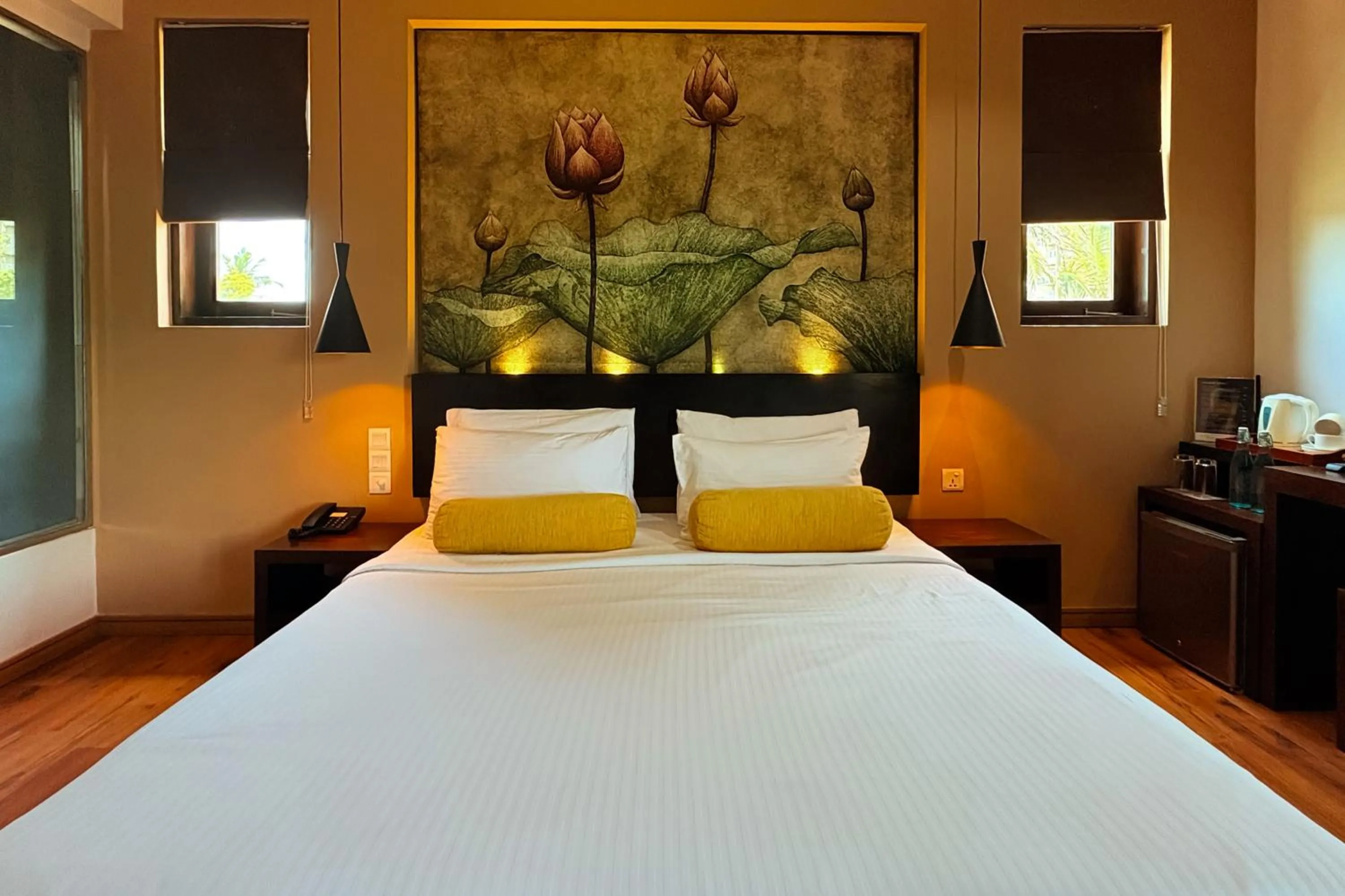 Bed in Terrace Green Hotel and Spa - Free Airport Shuttle Service