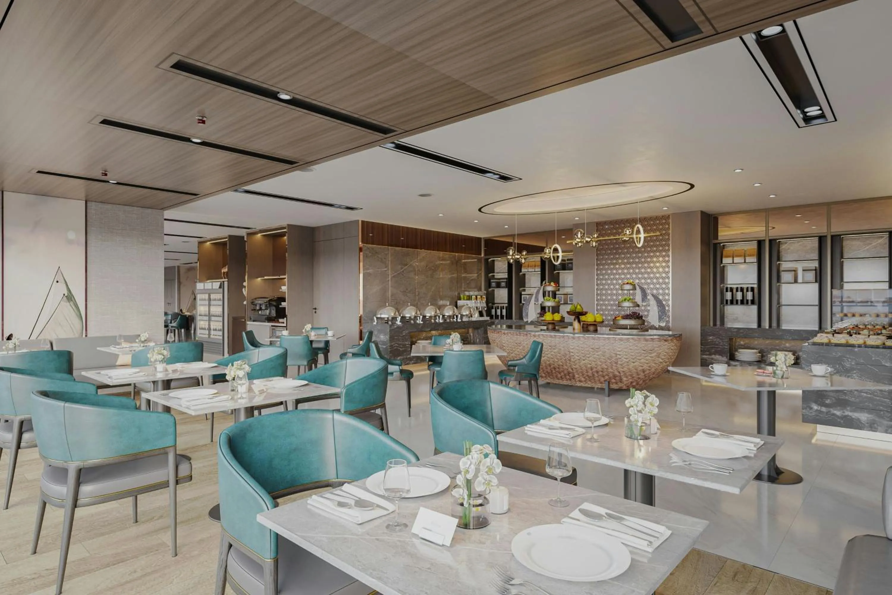Lounge or bar in Marriott Executive Apartments Danang, Han River
