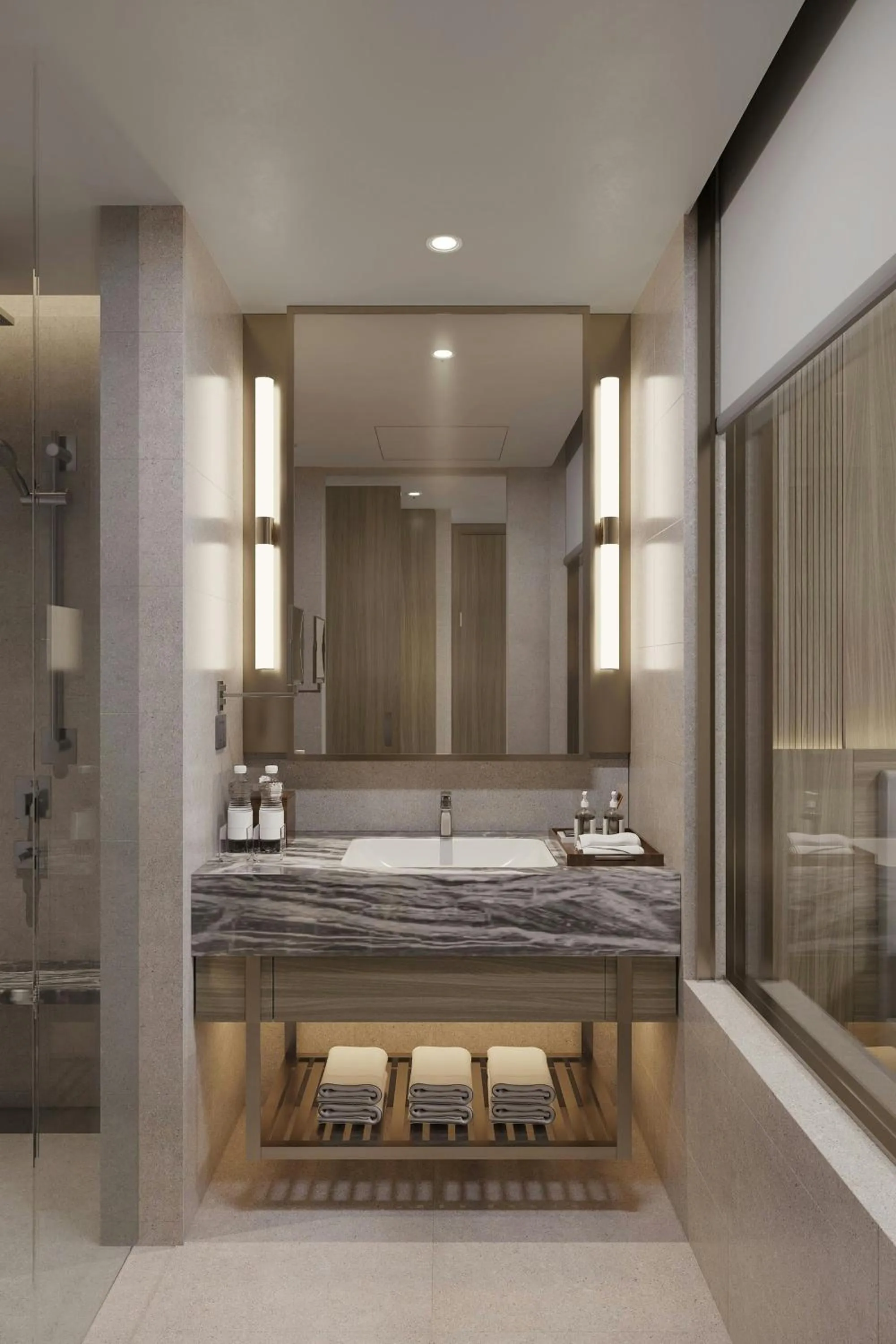Bathroom in Marriott Executive Apartments Danang, Han River