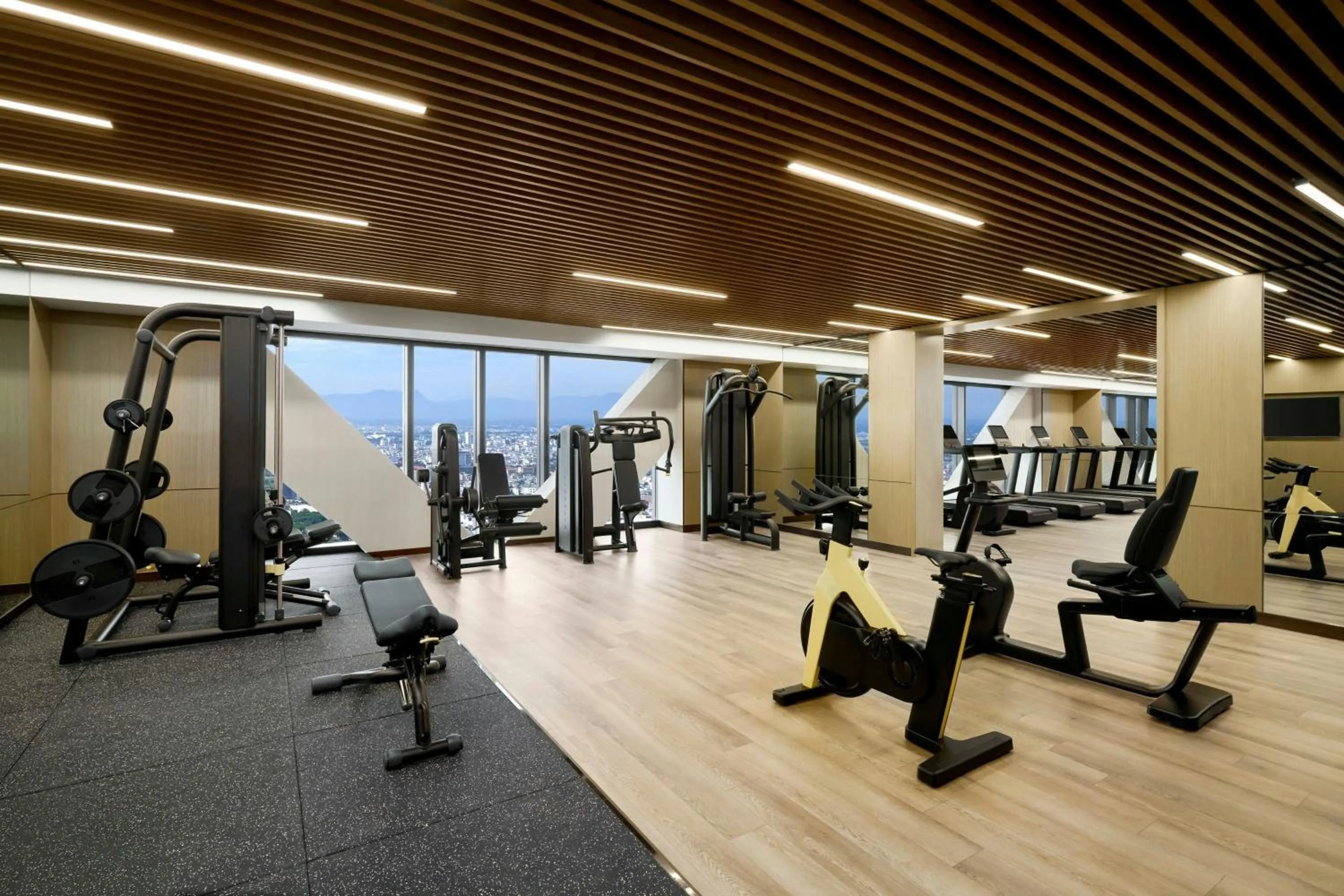 Fitness centre/facilities in Marriott Executive Apartments Danang, Han River