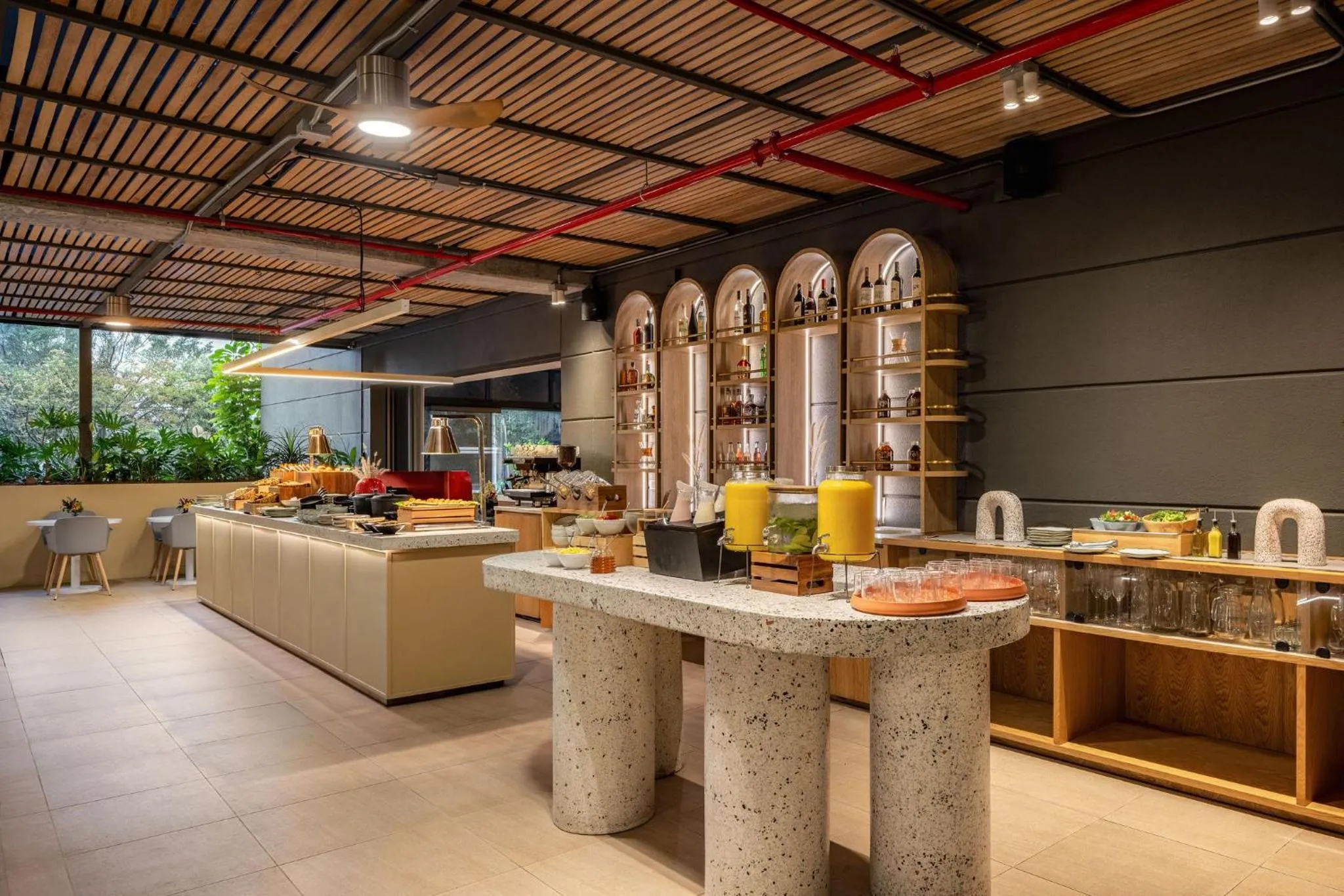 Buffet breakfast in Loma, Medellin, a Tribute Portfolio Hotel