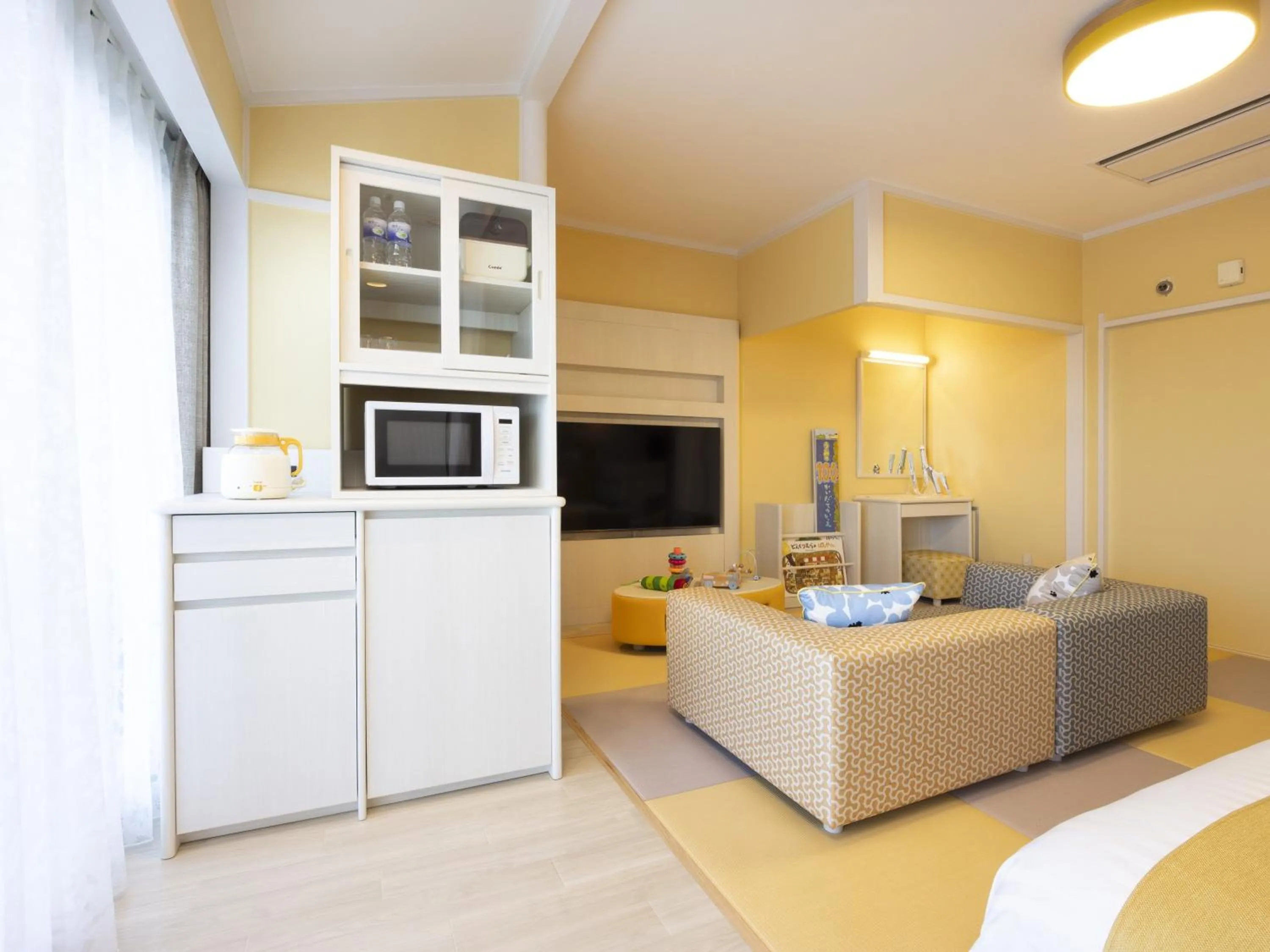 Bed in Kamogawa Grand Hotel