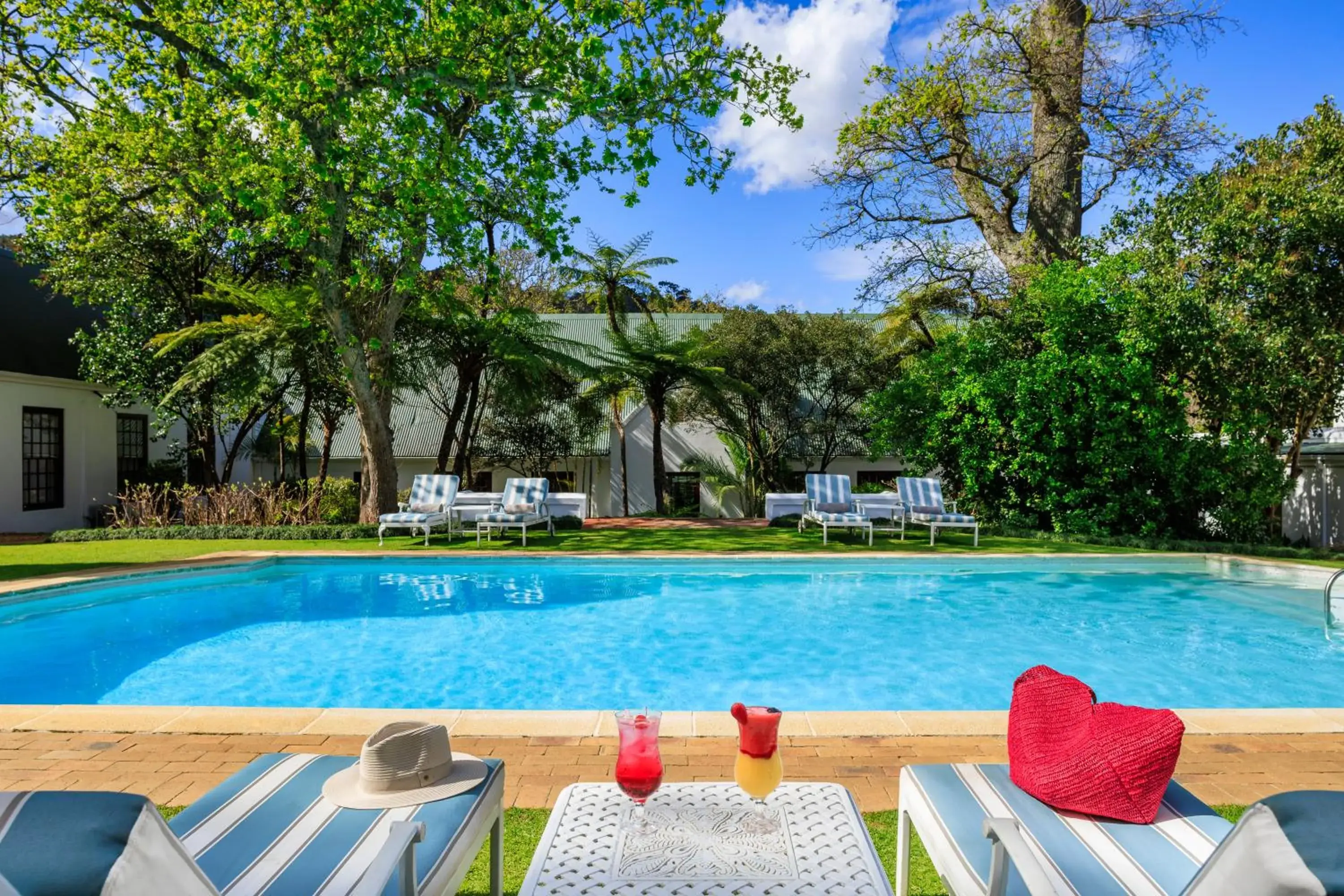 Pool view in The Cellars-Hohenort Pool view in The Cellars-Hohenort
