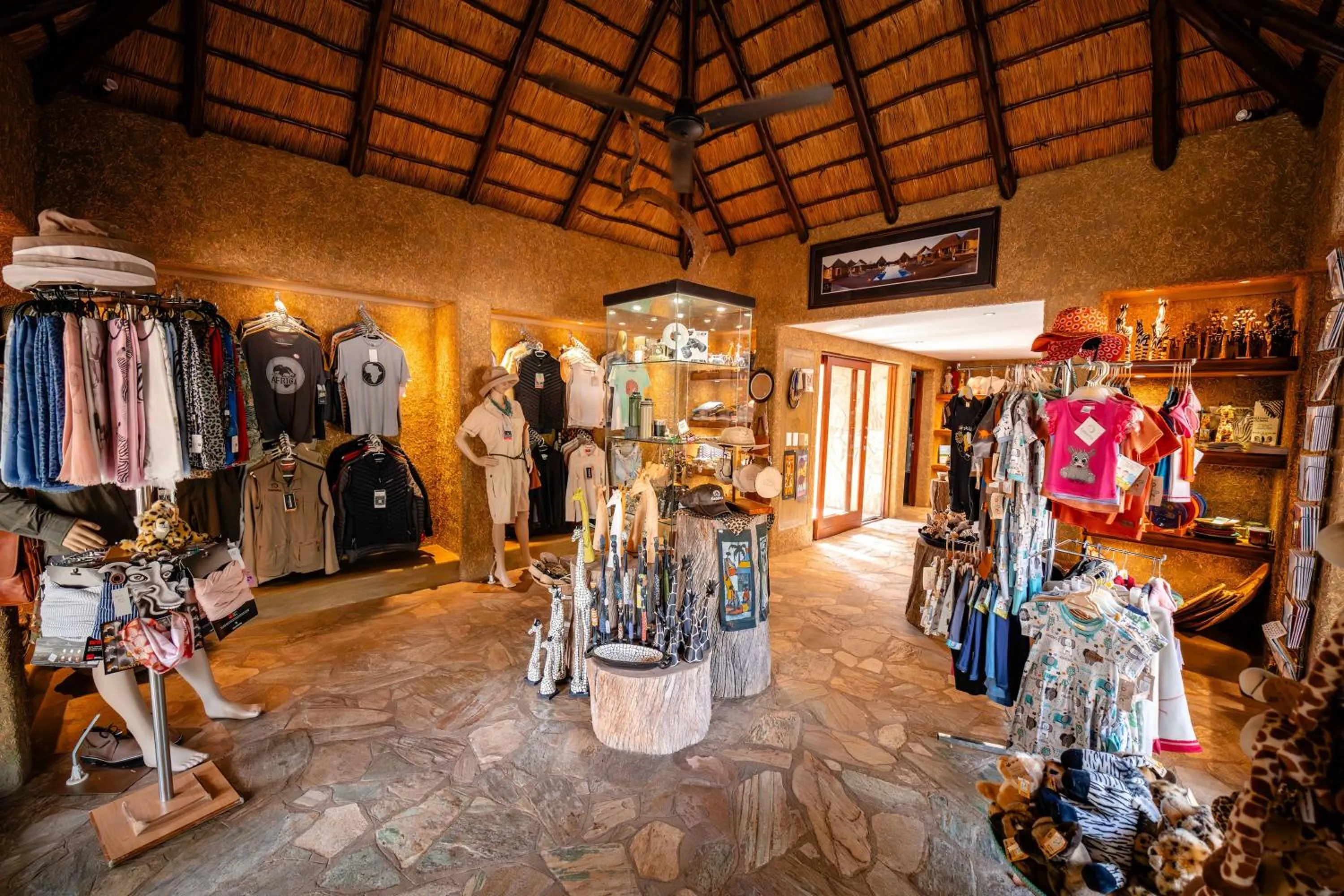 On-site shops in Kapama Buffalo Camp