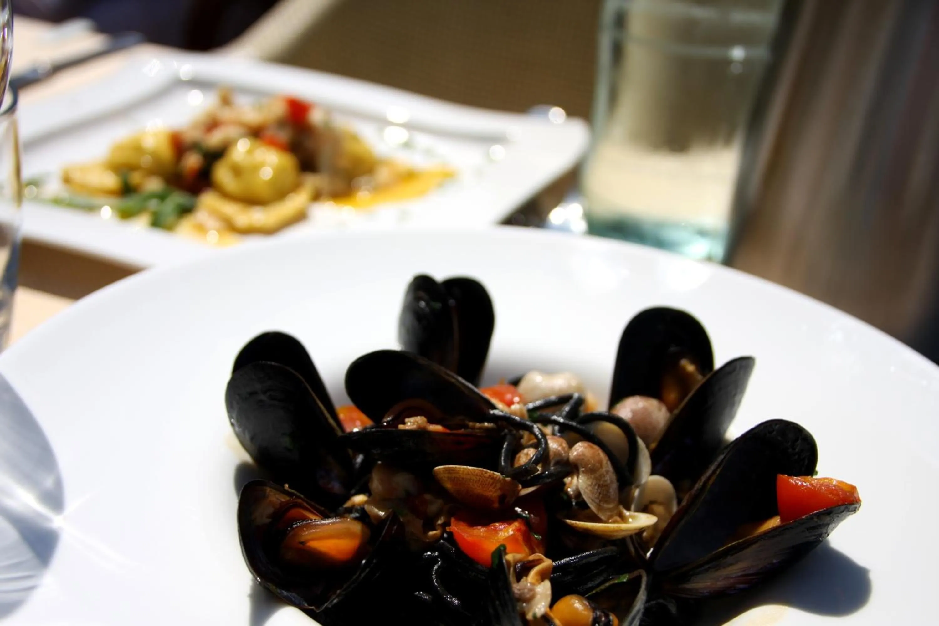 Food close-up in Hotel Angela