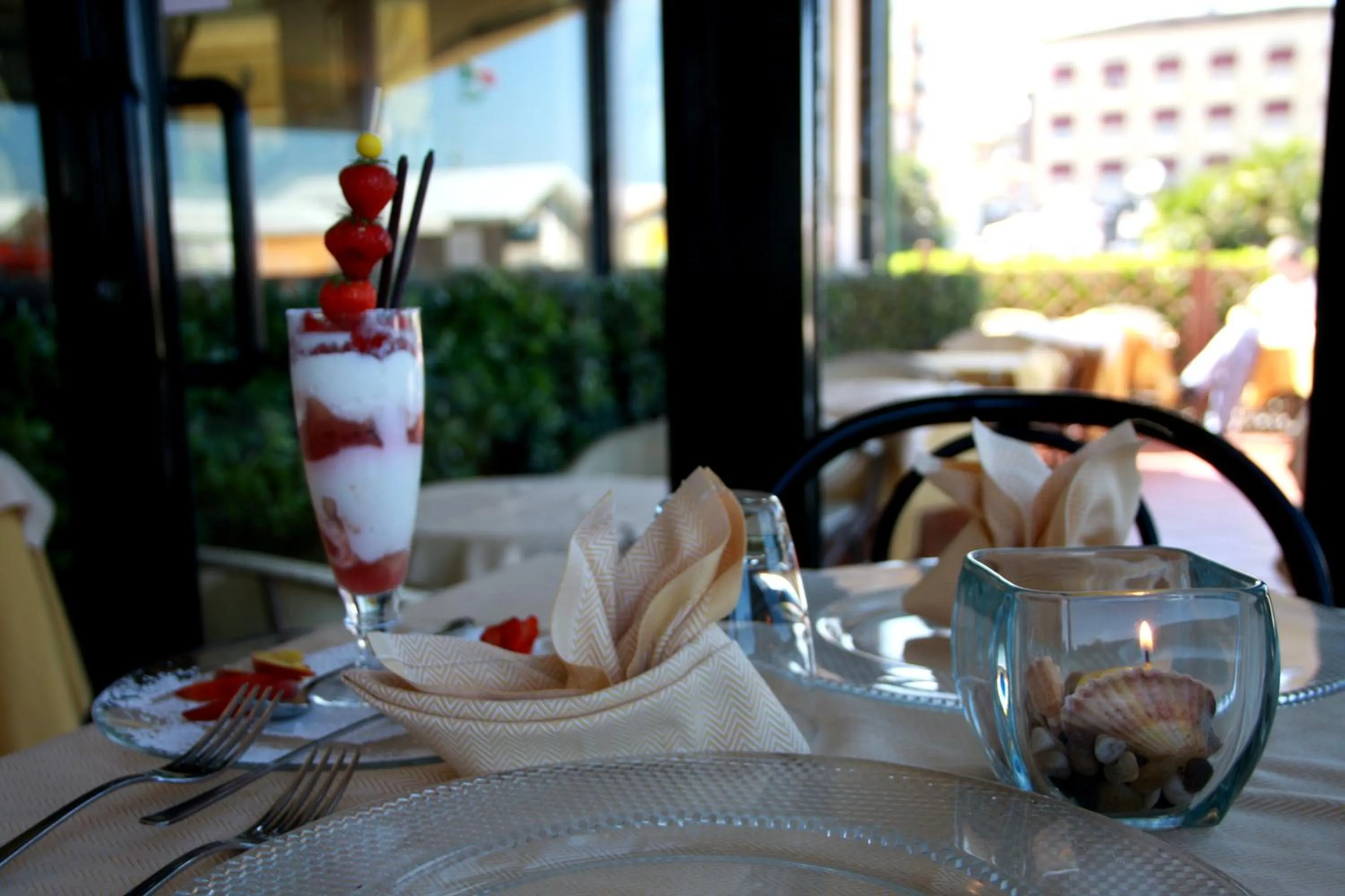 Food close-up in Hotel Angela