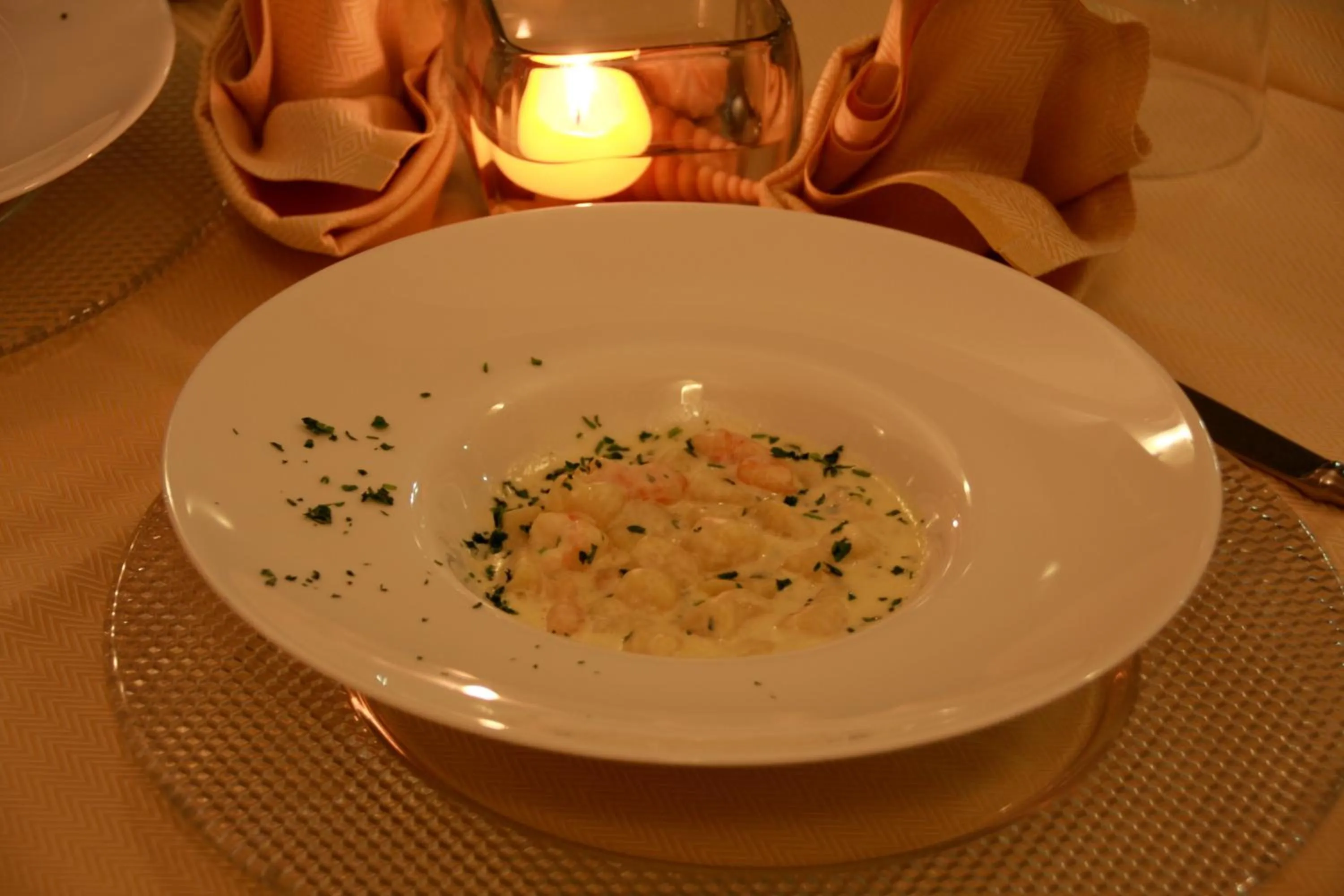 Food close-up in Hotel Angela