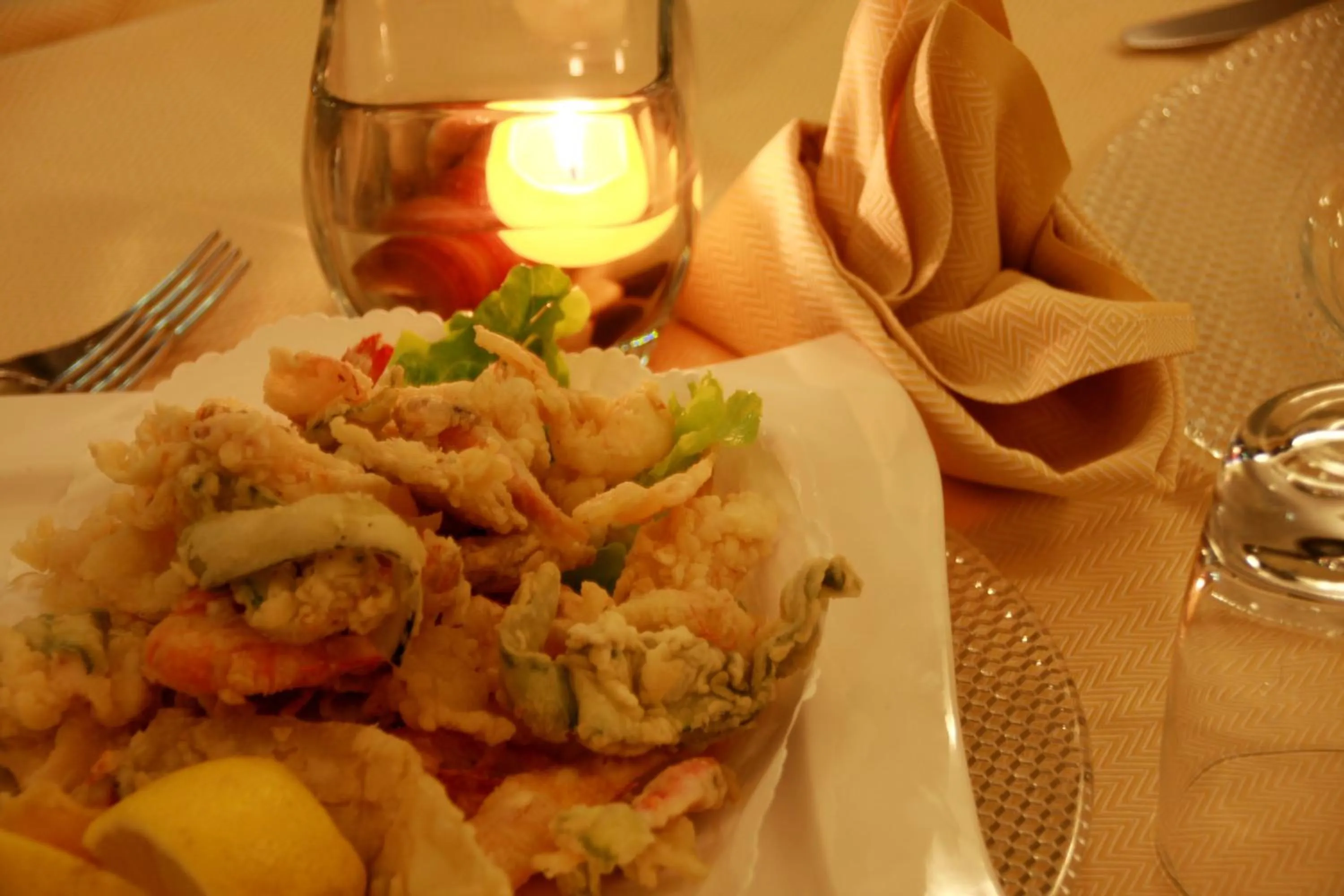 Food close-up in Hotel Angela