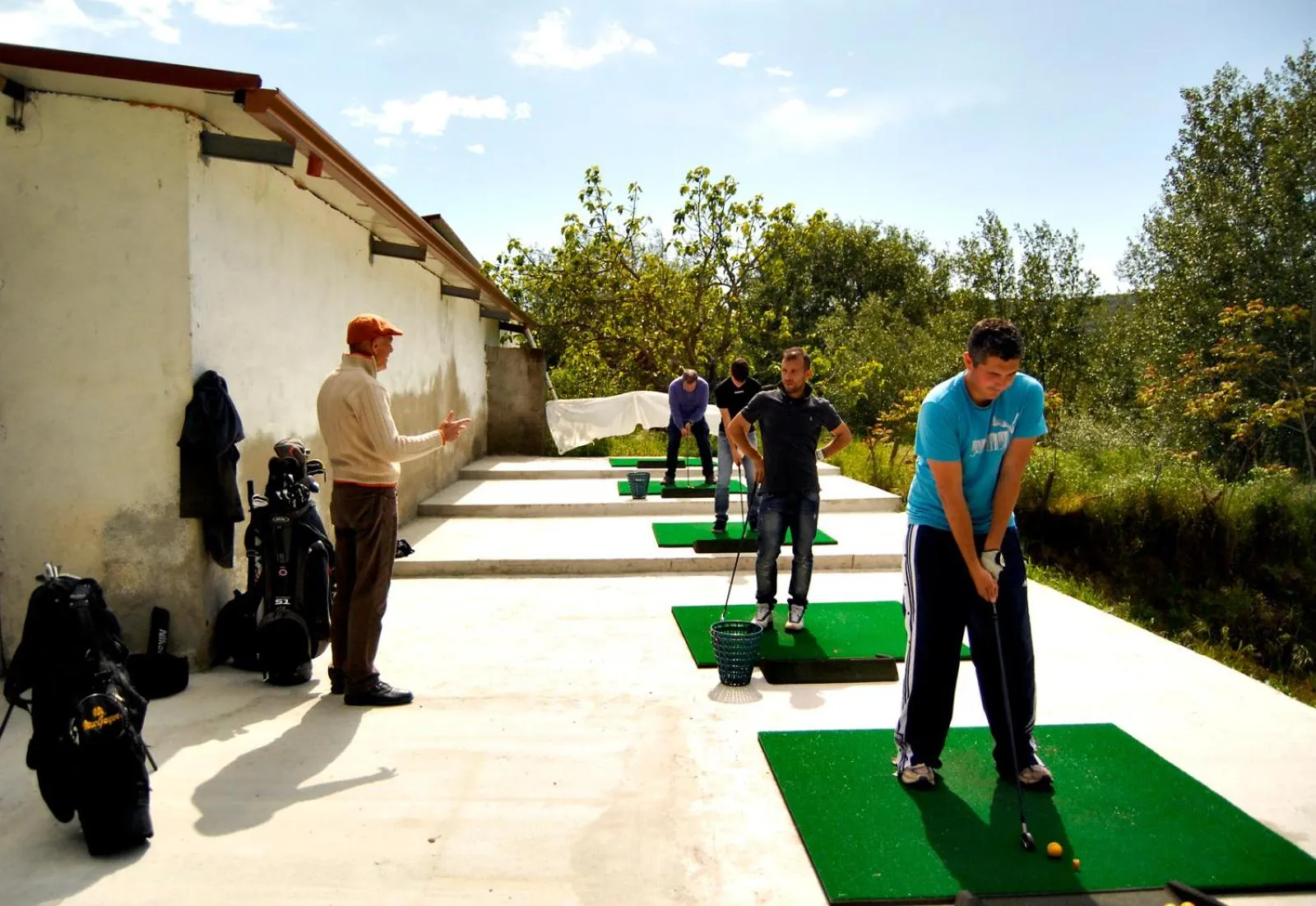Golfcourse in Grotta Delle Fate