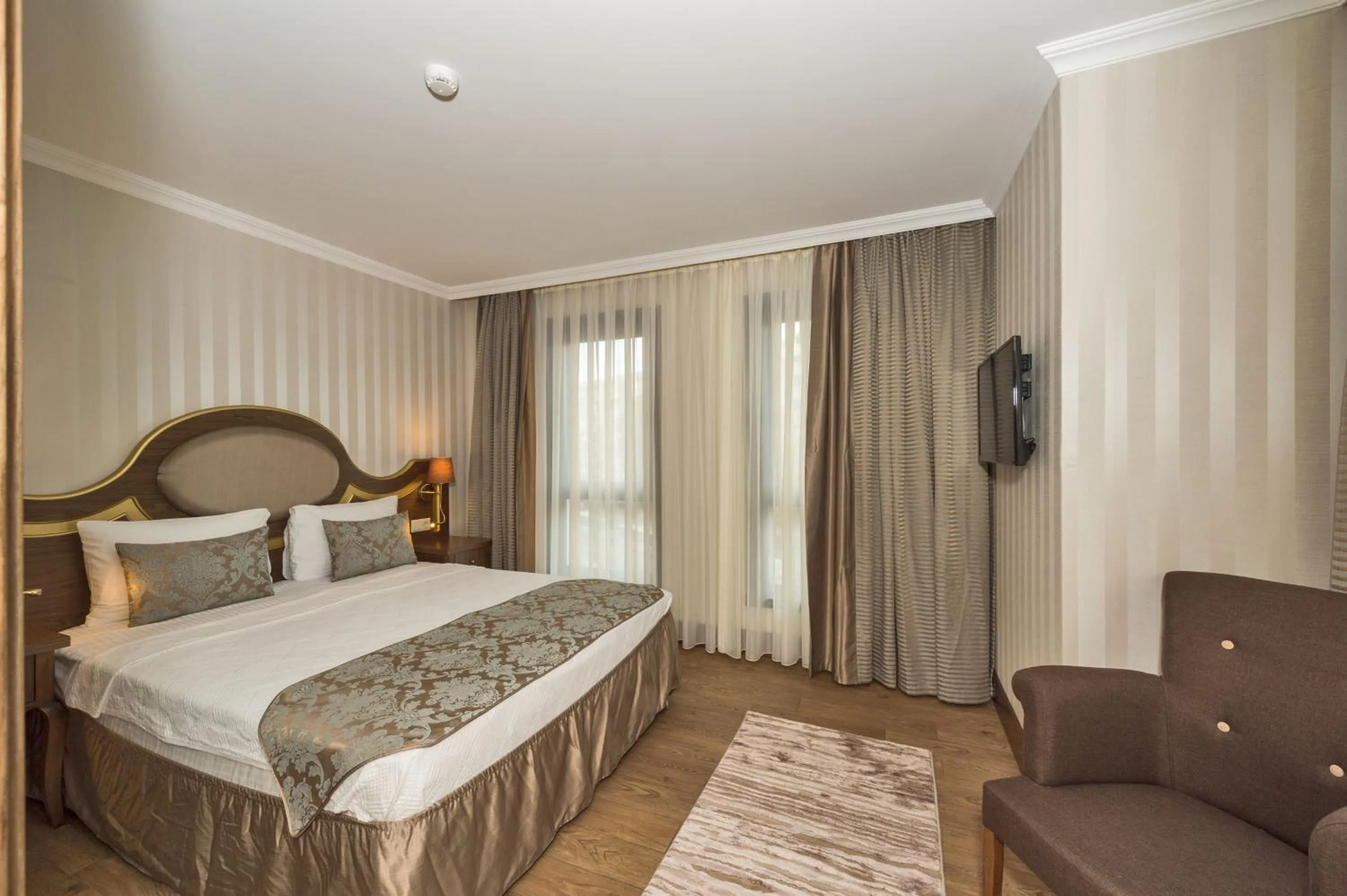 Bed in The Central Hotel