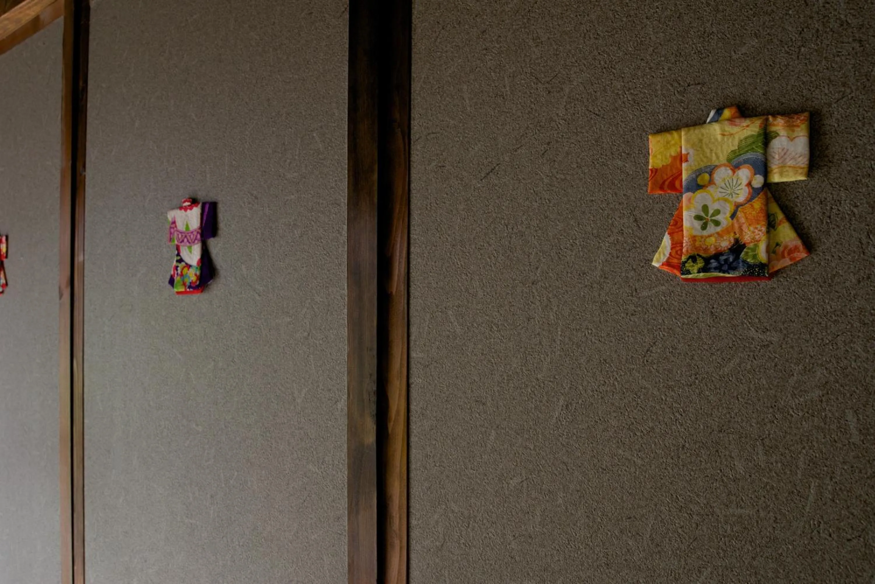 Decorative detail in Minshuku Takizawa