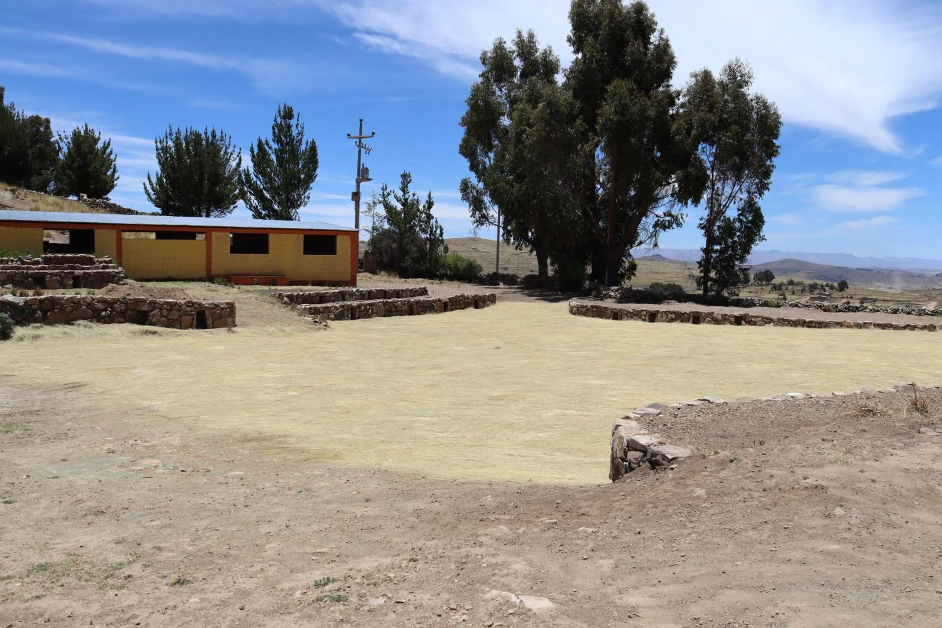 Natural landscape in Mirador del Titikaka