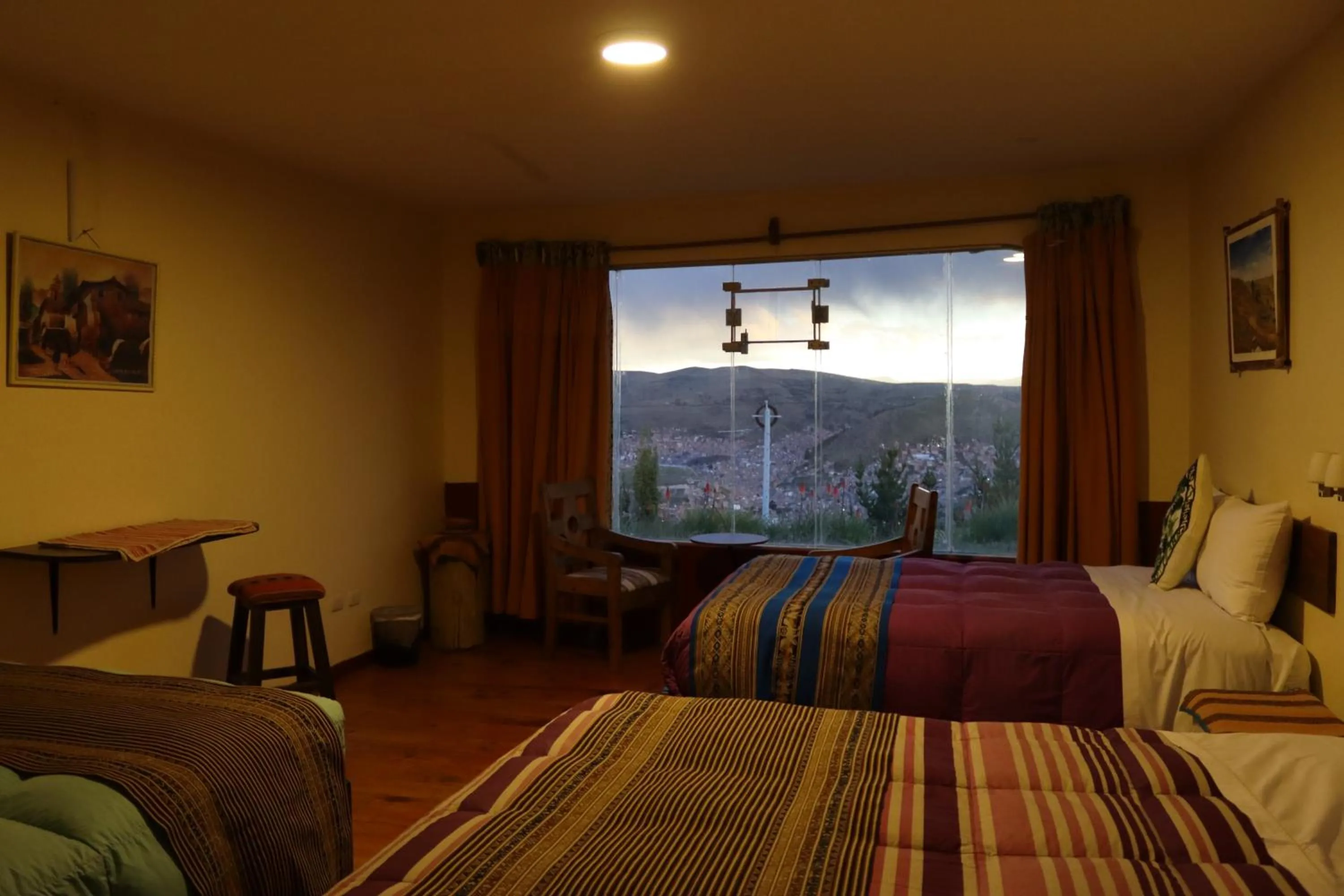Bedroom, Bed in Mirador del Titikaka