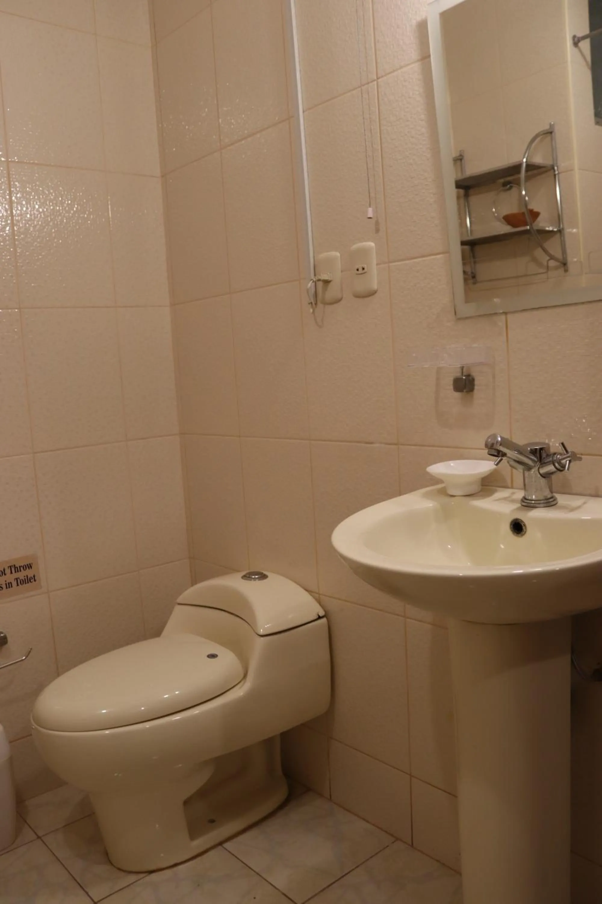 Bathroom in Mirador del Titikaka