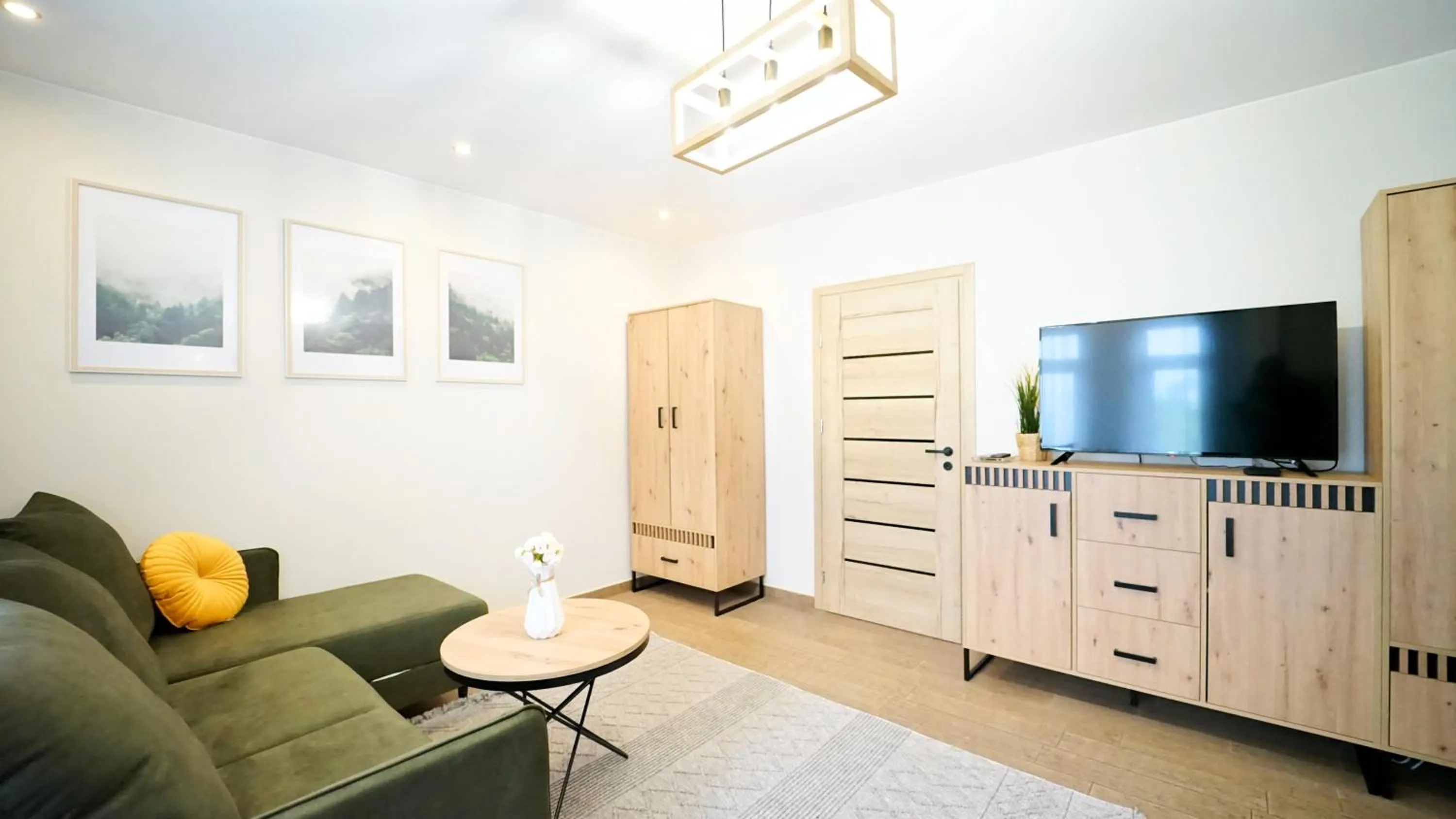 Living room in Apartamenty EverySky - Karkonoska 30