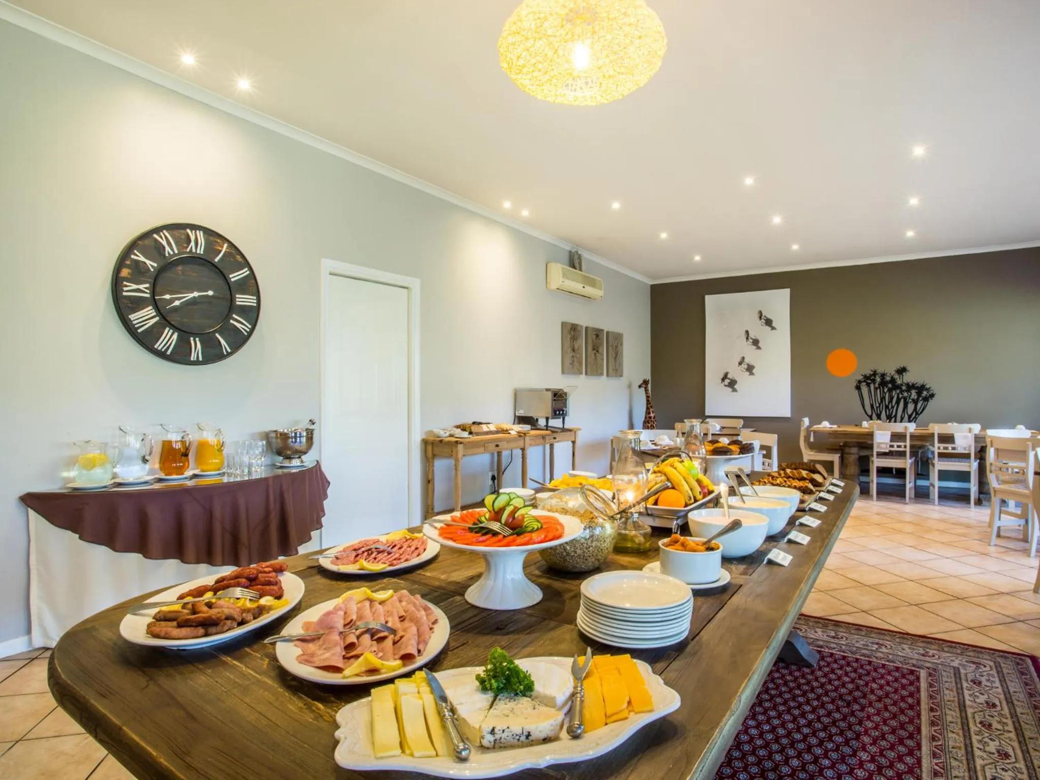 Food close-up in Hlangana Lodge