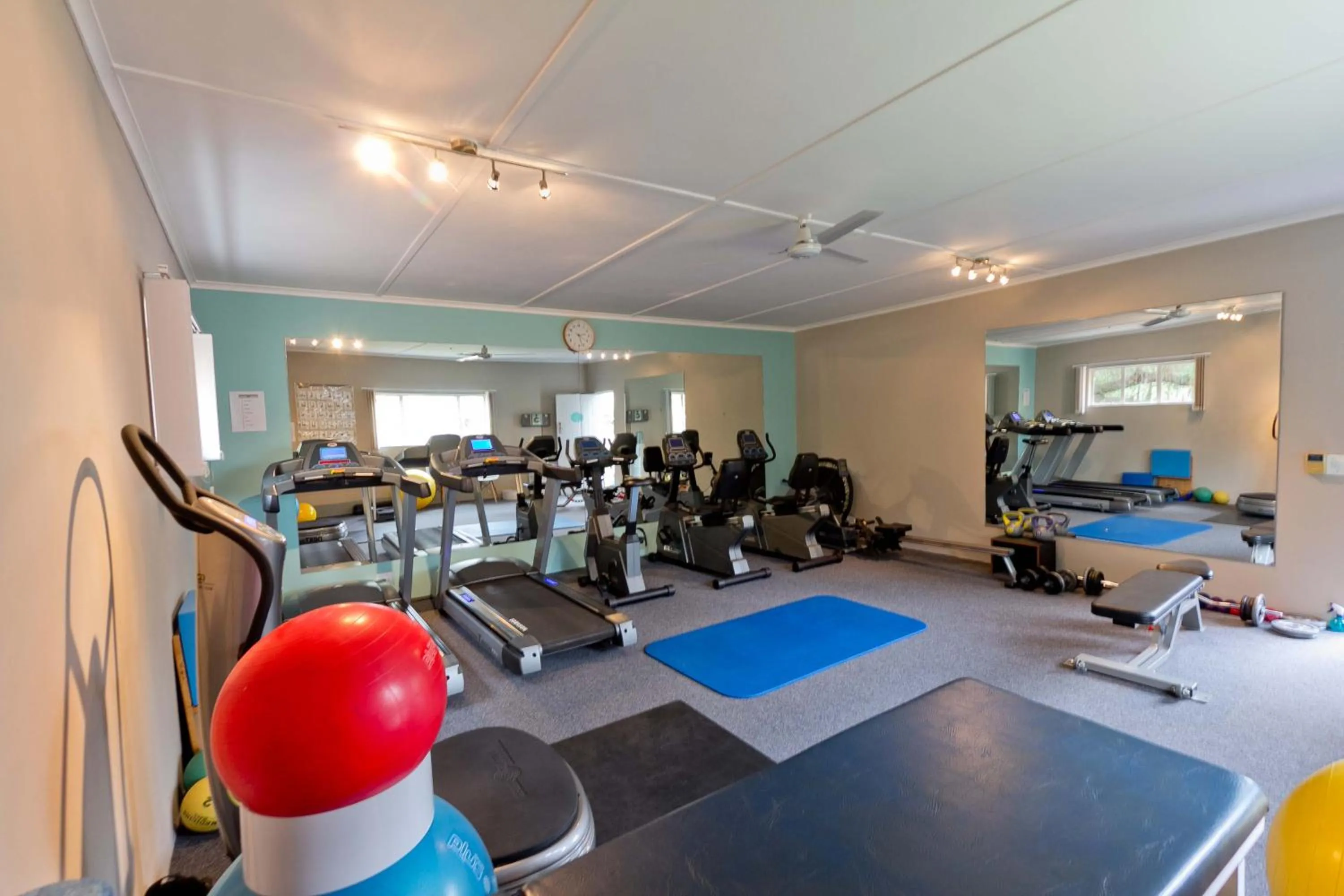 Fitness centre/facilities in Hlangana Lodge