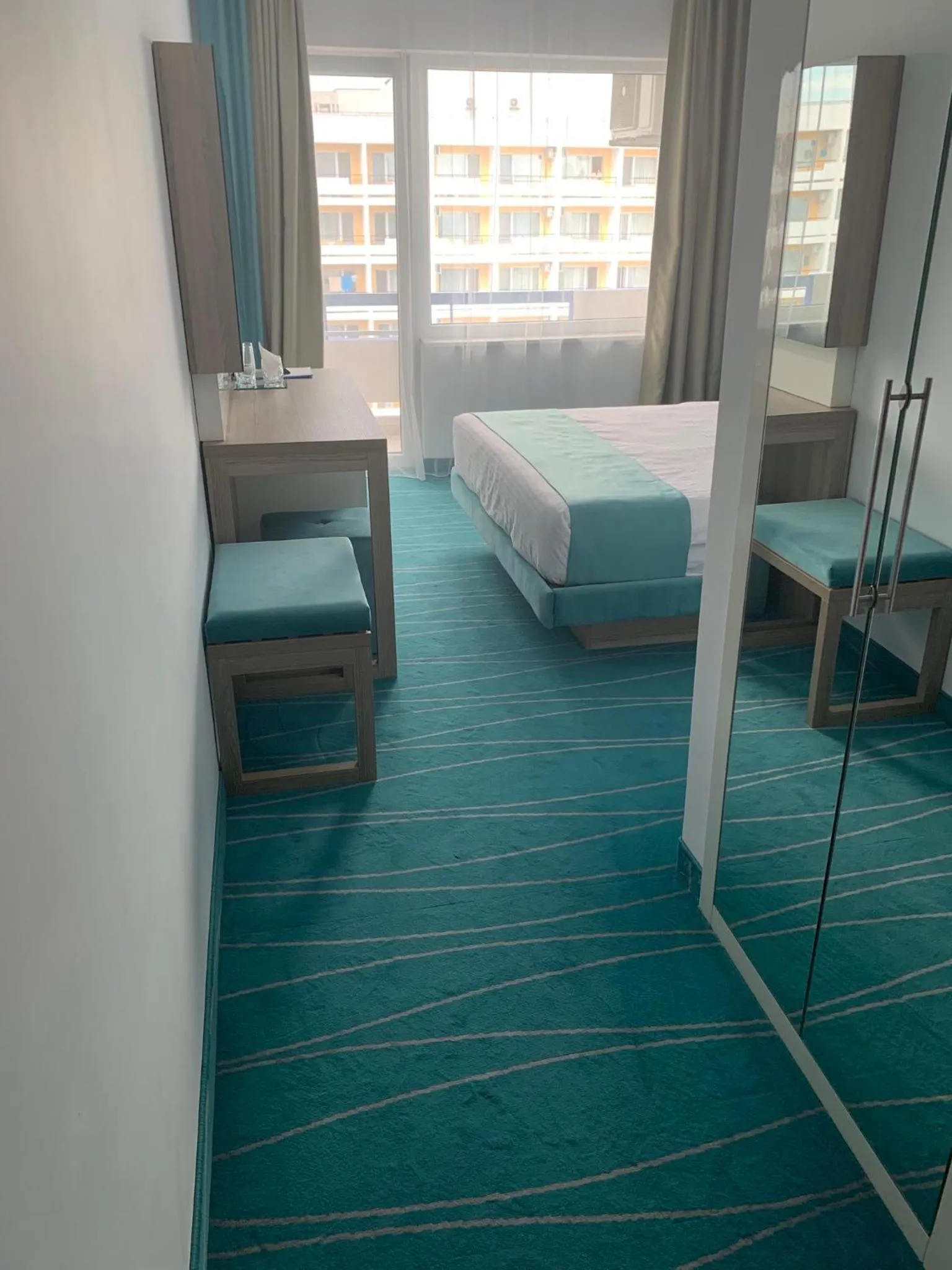 Bed in Hotel Meteor
