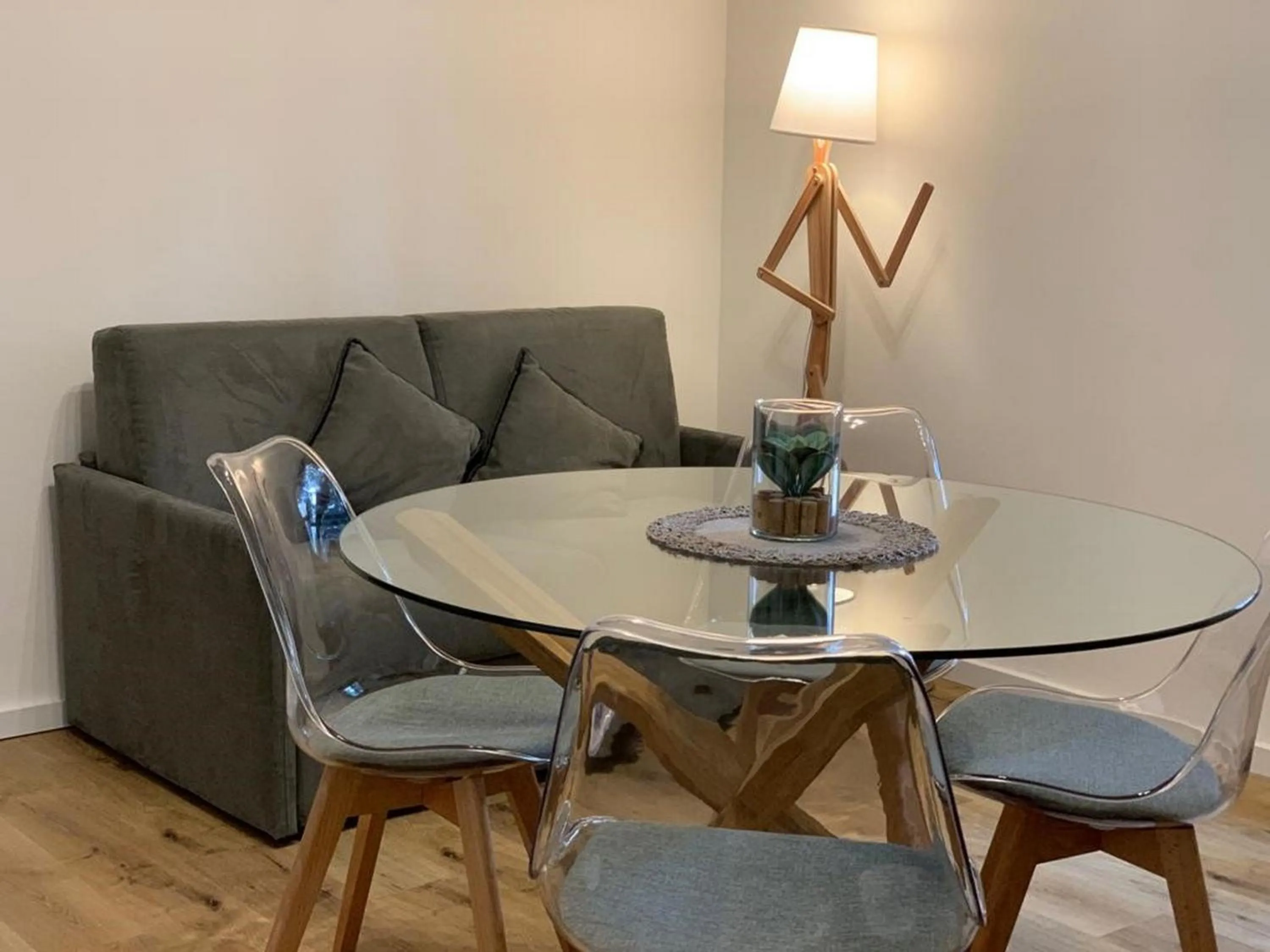 Living room in La Coroncina Lodging