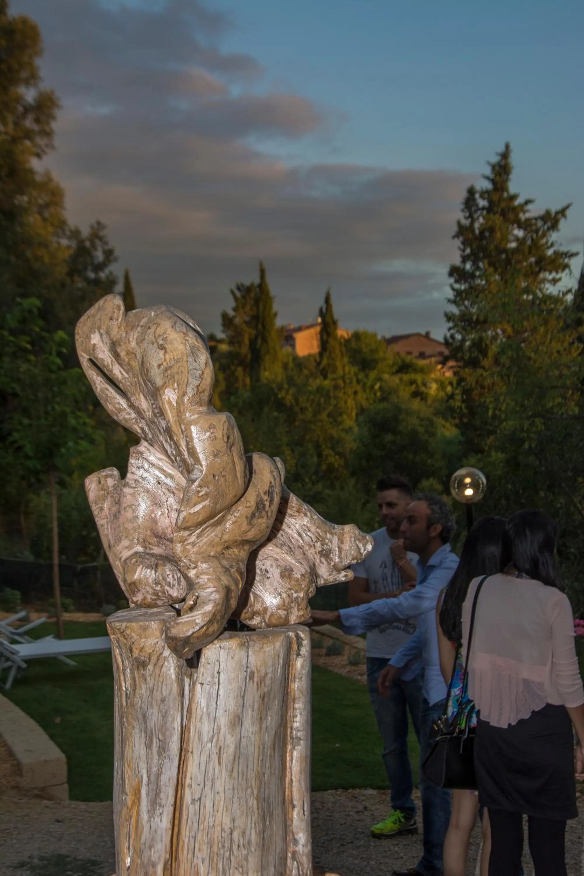 Garden in La Coroncina Lodging