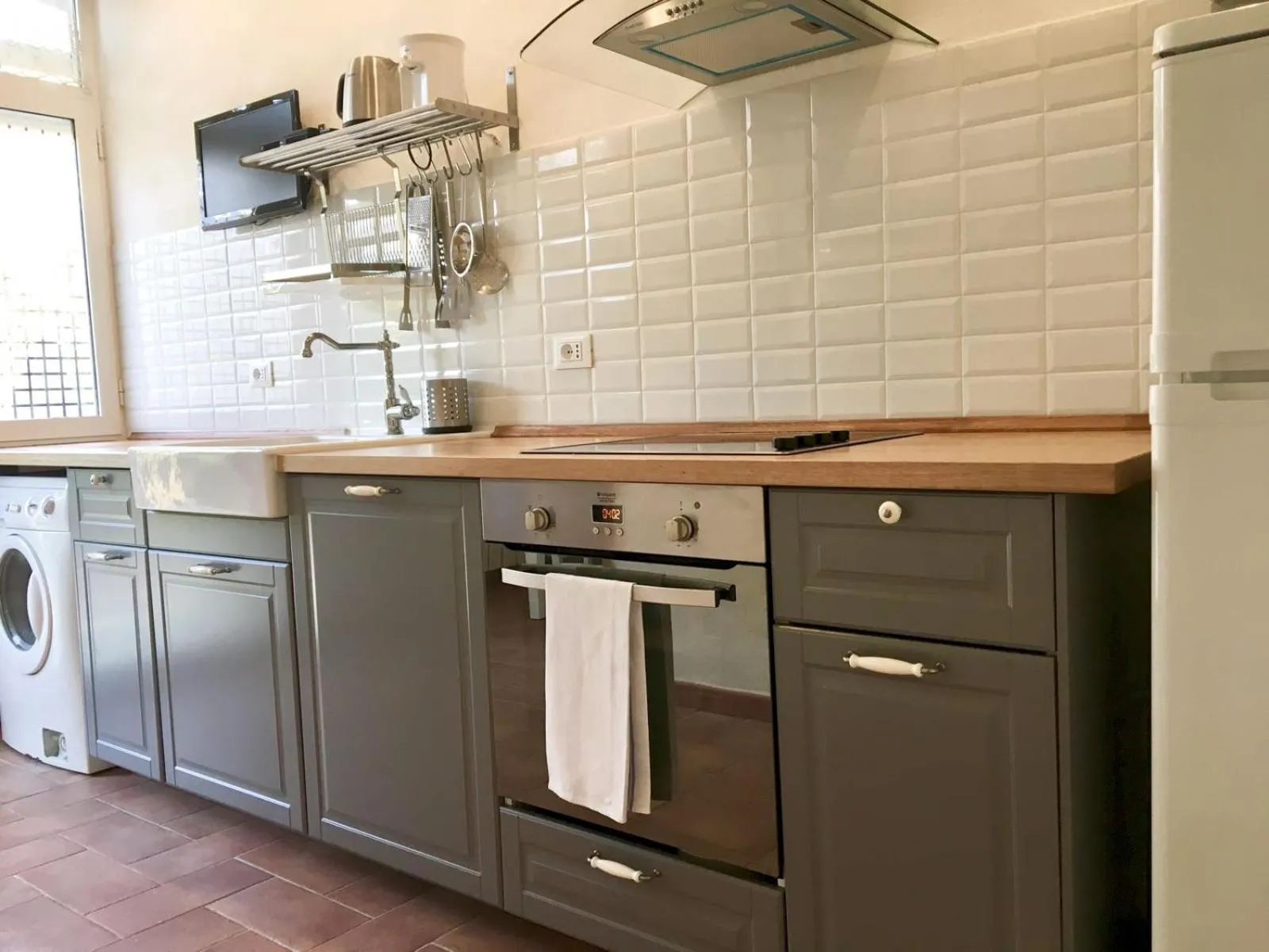 Kitchen or kitchenette in La Coroncina Lodging