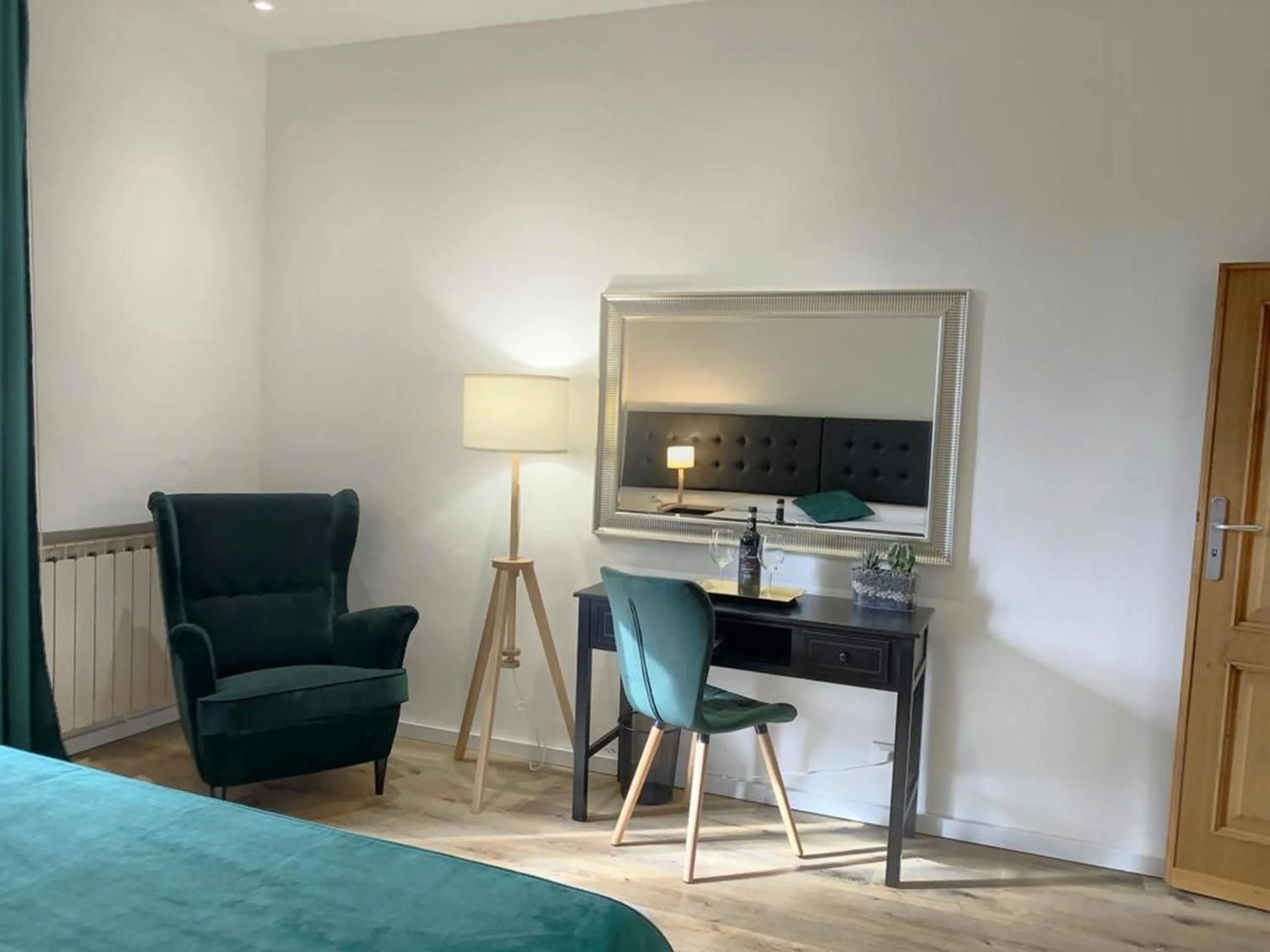 Seating area in La Coroncina Lodging