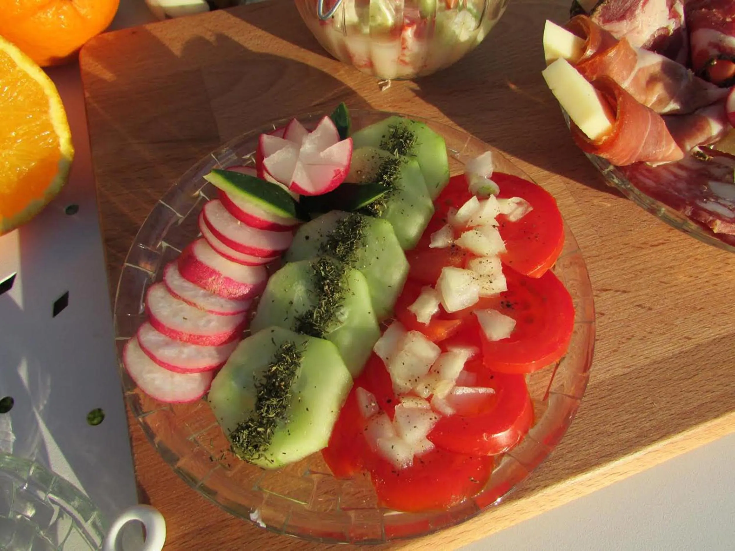 Breakfast in La Coroncina Lodging