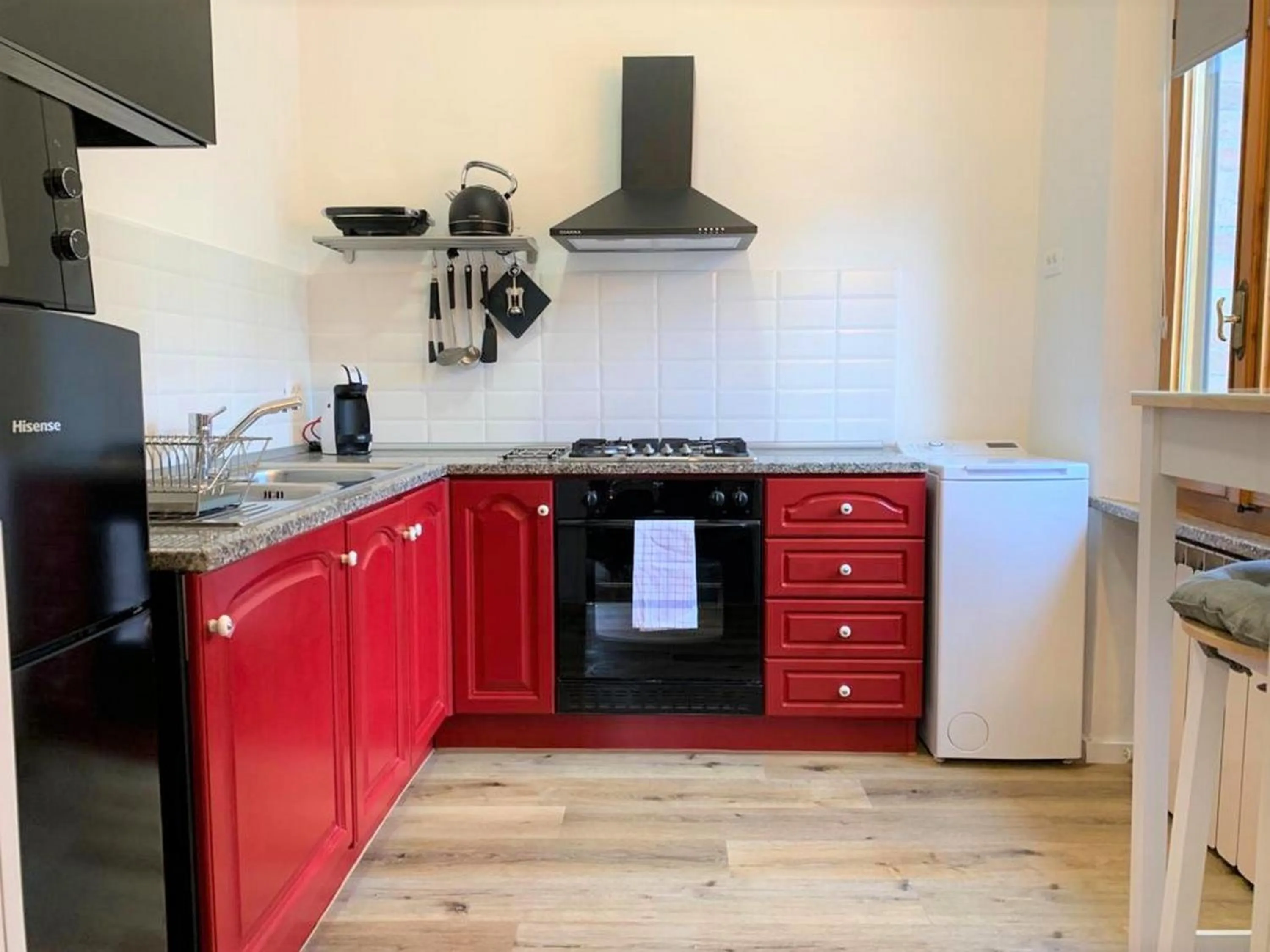 Kitchen or kitchenette in La Coroncina Lodging