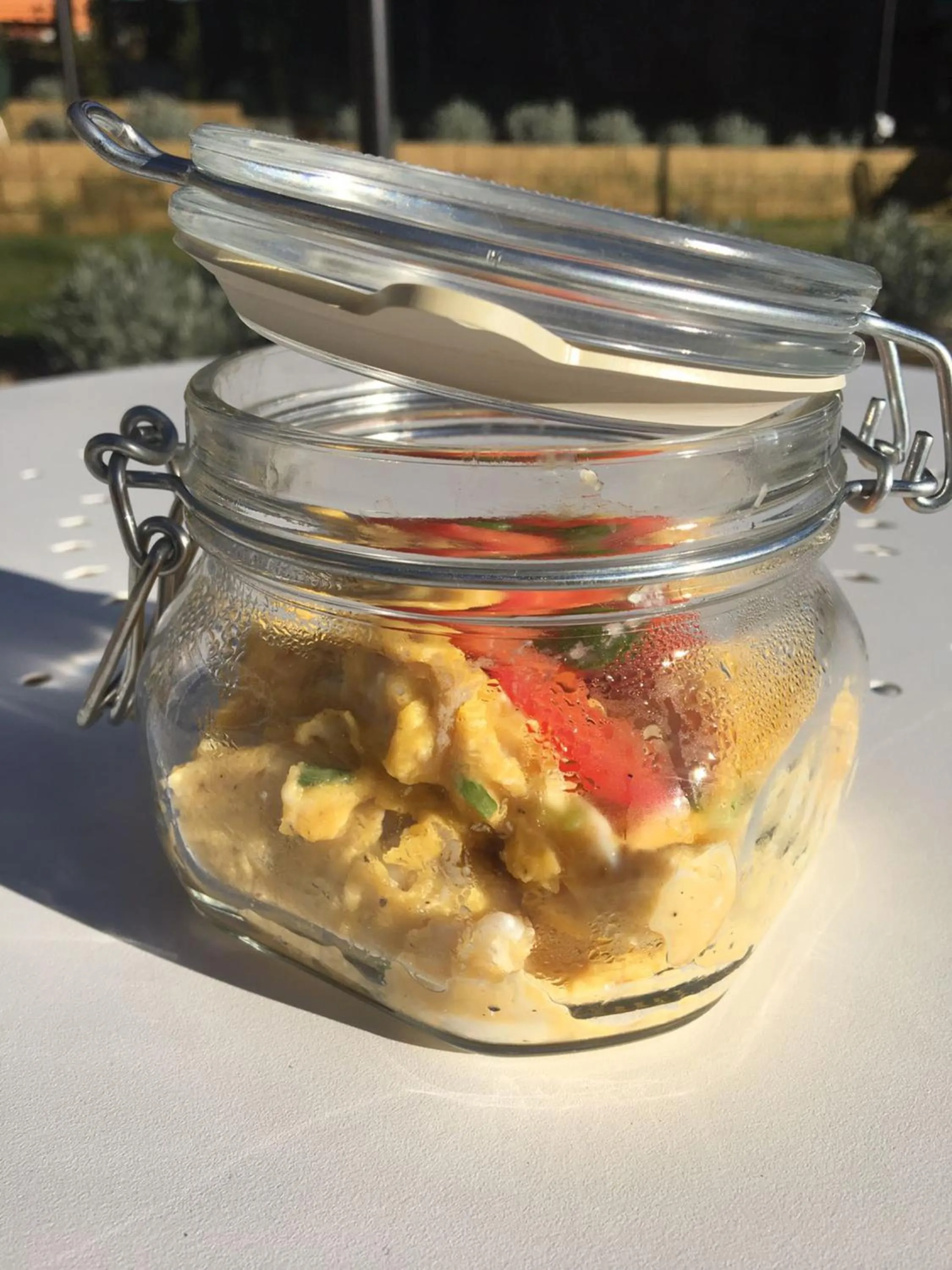 Continental breakfast in La Coroncina Lodging