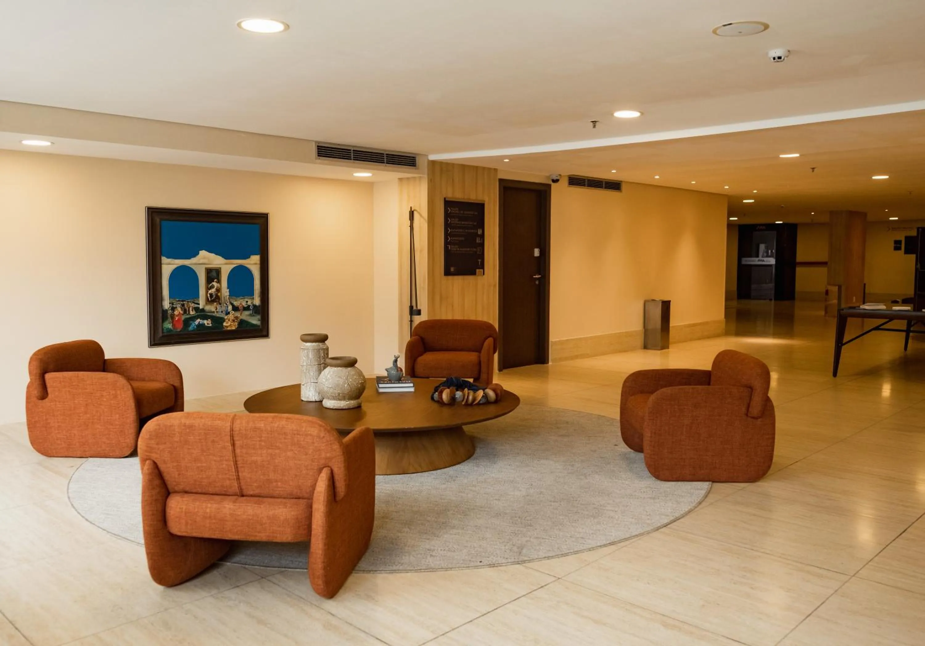Lobby or reception in Gran Mareiro Hotel